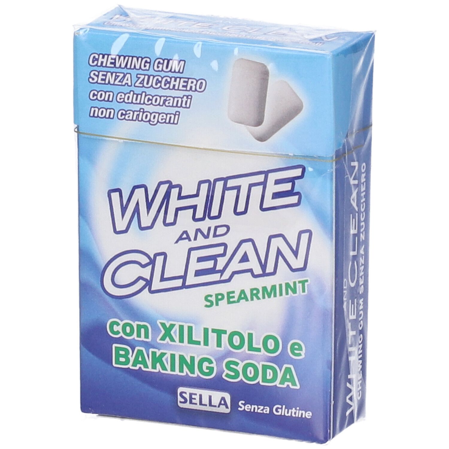 White And Clean Chewing Gum