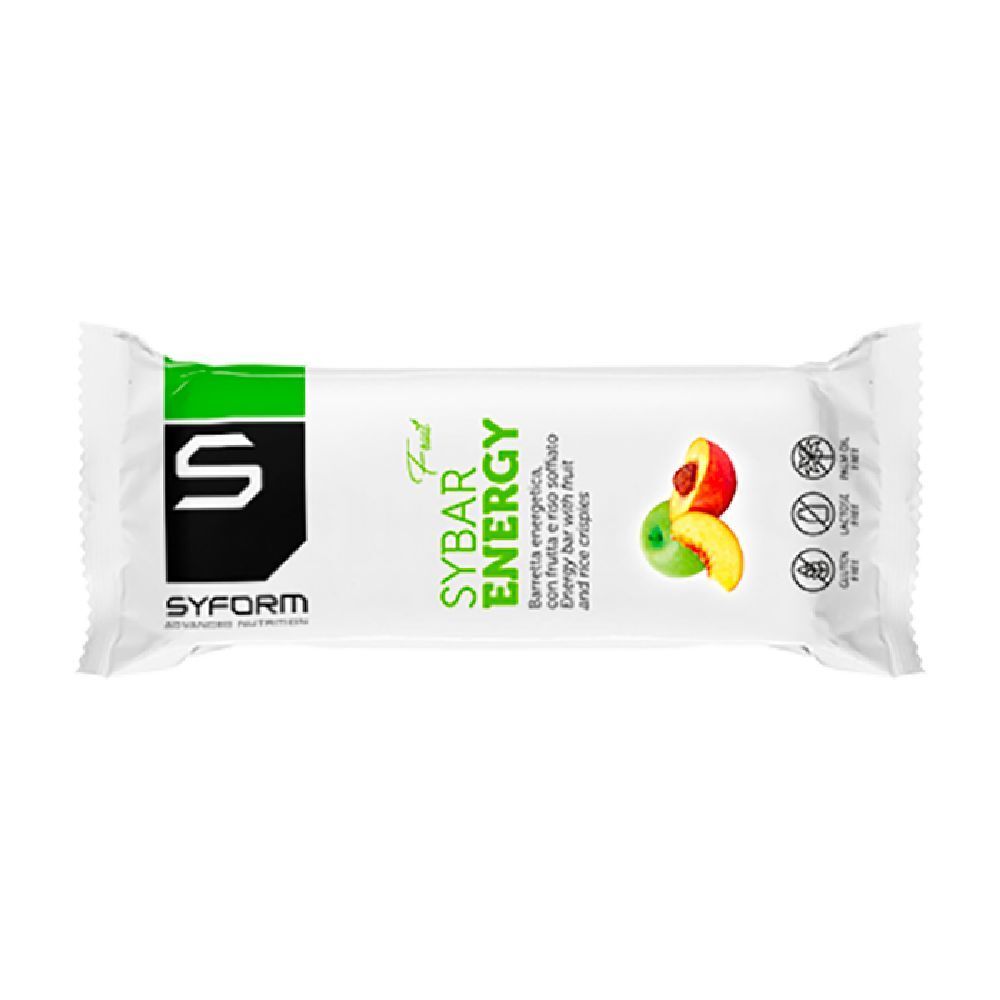 Sybar Energy Fruit Barretta Mela/Pesca 40 G