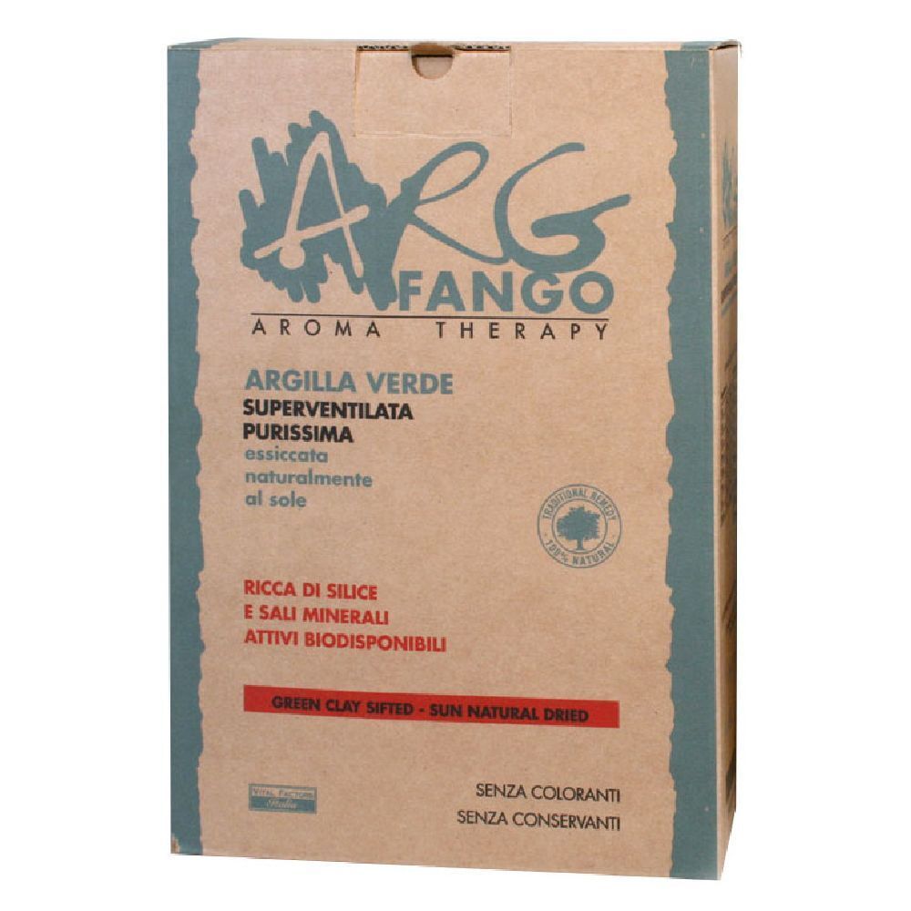 Argfango Aroma Therapy Argilla Verde Superventilata Purissima 1 Kg