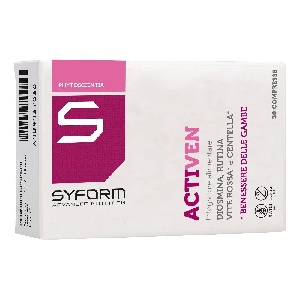 Syform Activen 30 Compresse Integratore Alimentare Flavonoidi Diosmina Rutina - Immagine 3