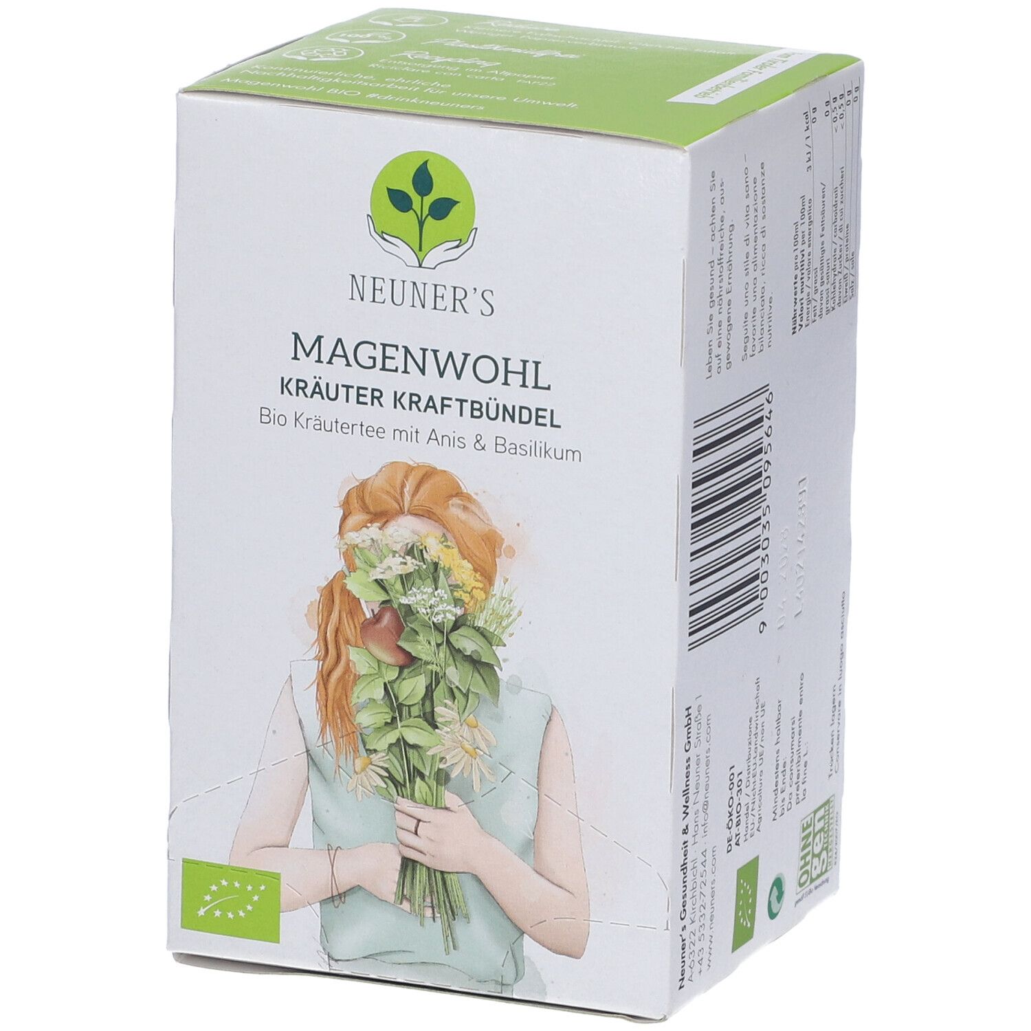 Neuner's Bio Magenwohl Kräutertee Beutel
