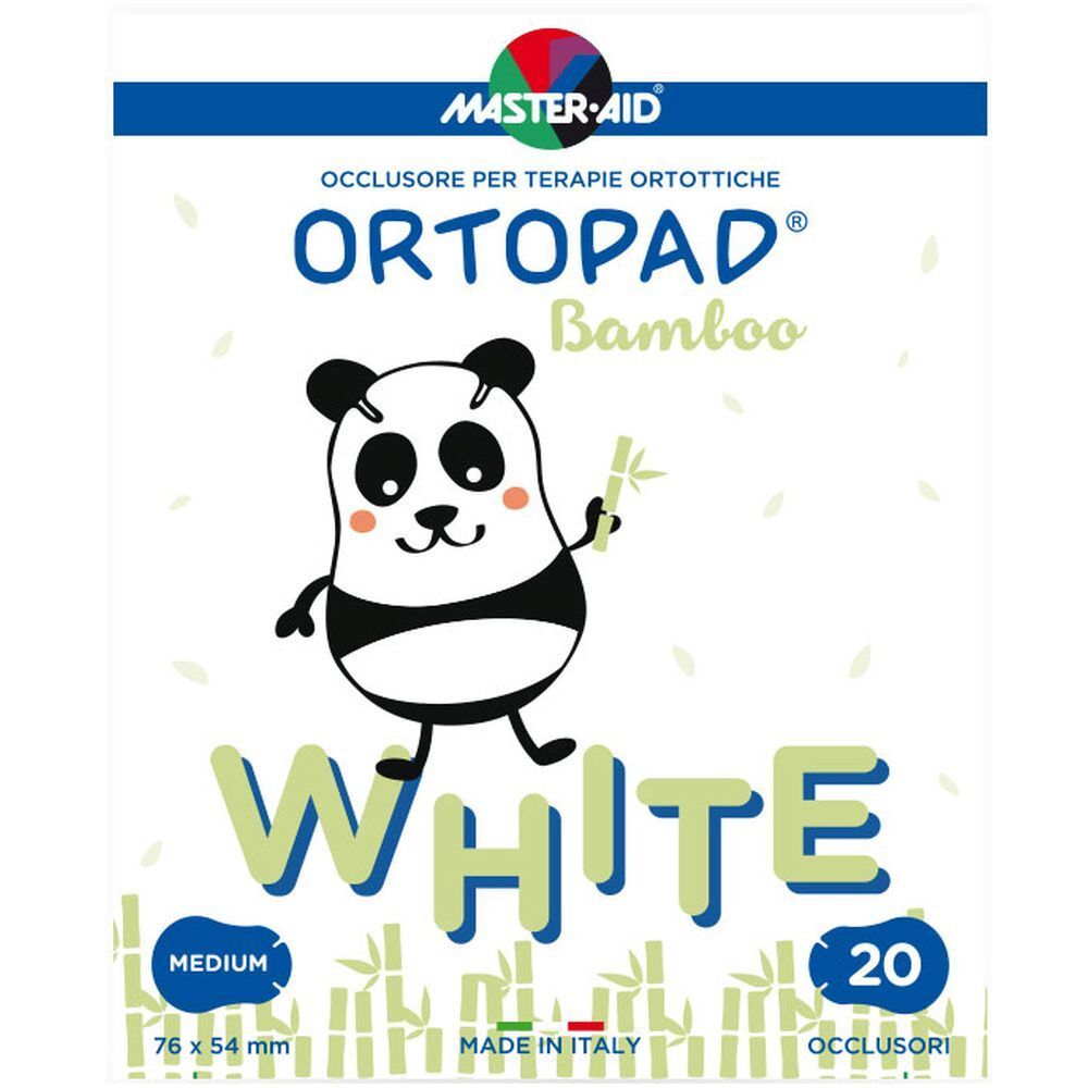 Master Aid Cerotto Oculare Per Ortottica Ortopad Simpaty M 5,4 X7,6 20 Pezzi - Immagine 14