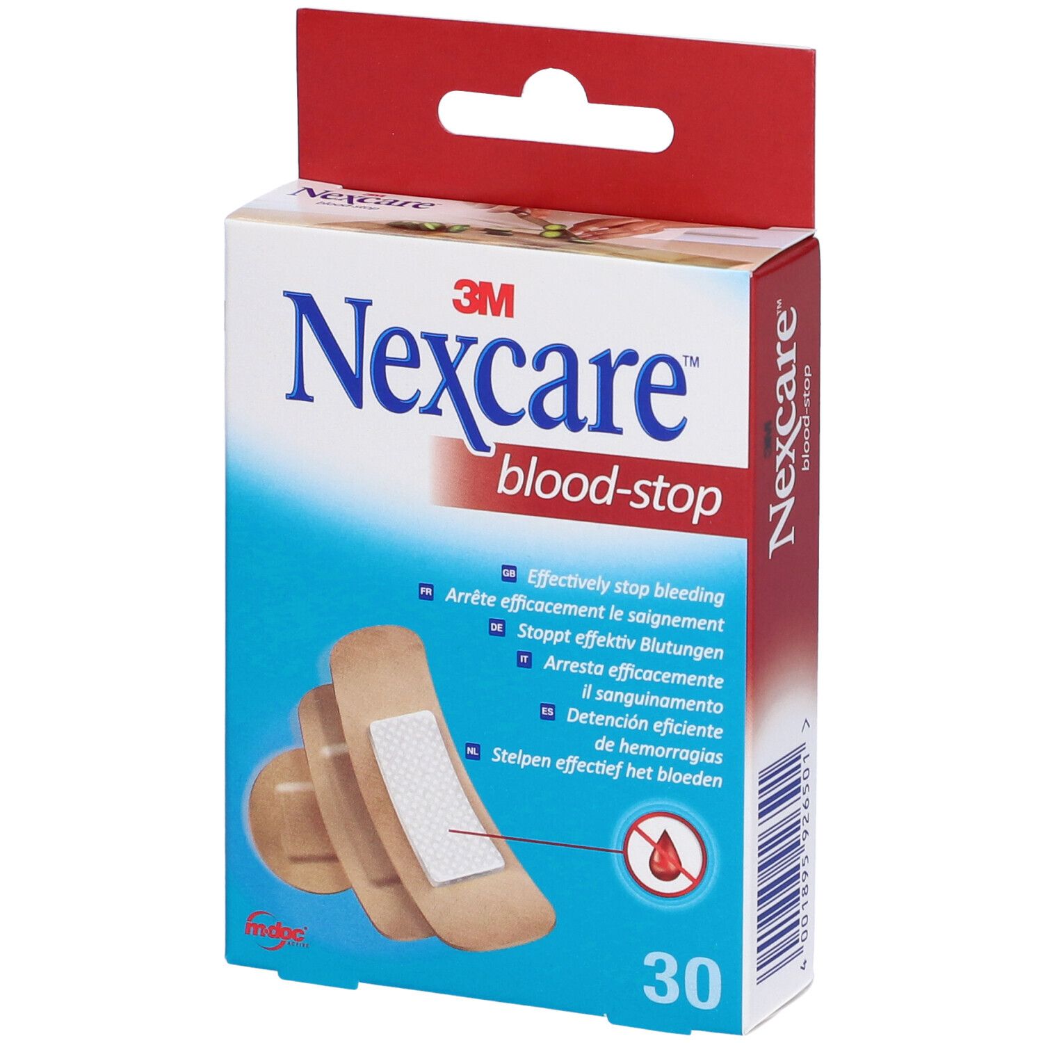Nexcare CER Blood Stop 30Pz 30 St Pflaster