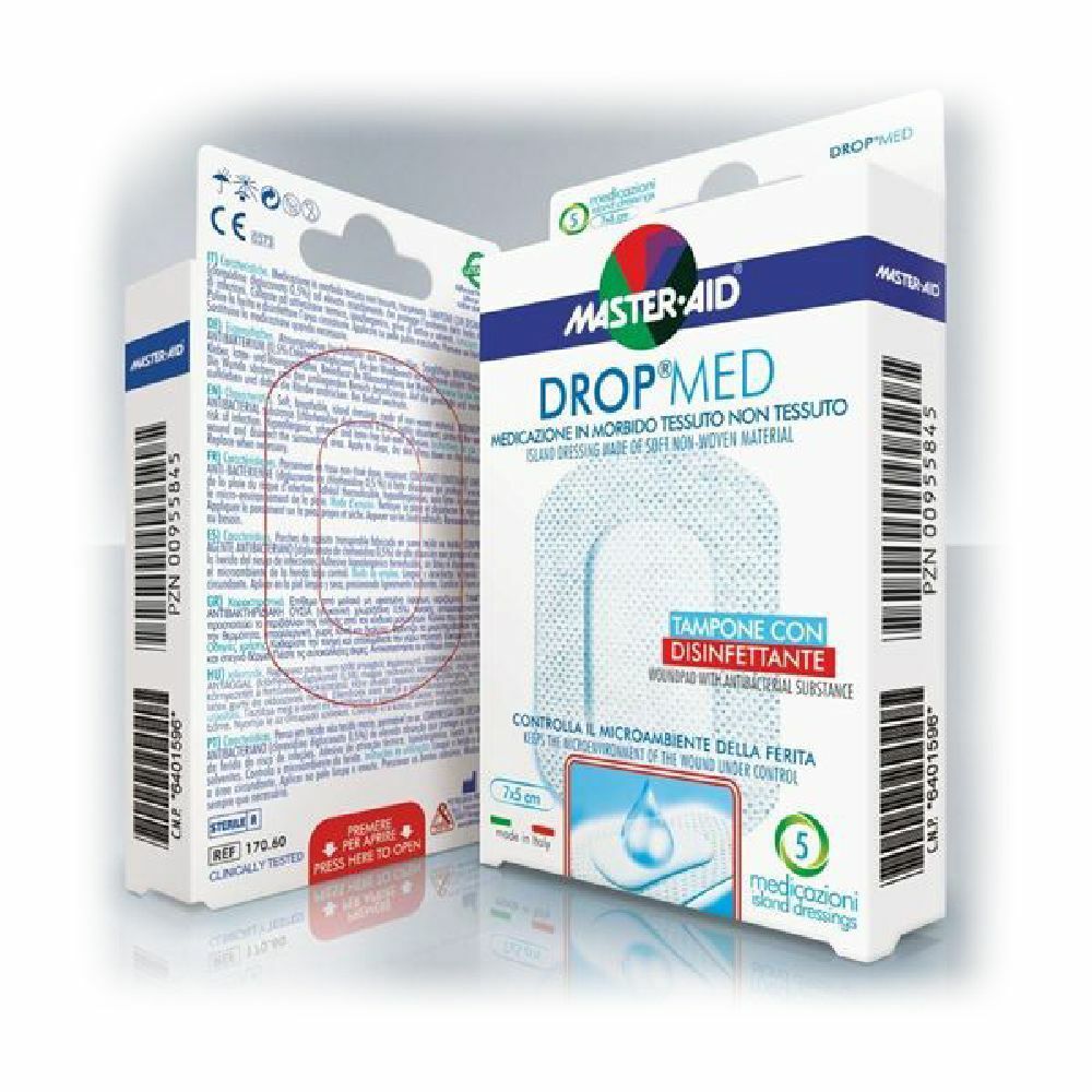 Image of Master Aid® Drop® Tampone con Disinfettante