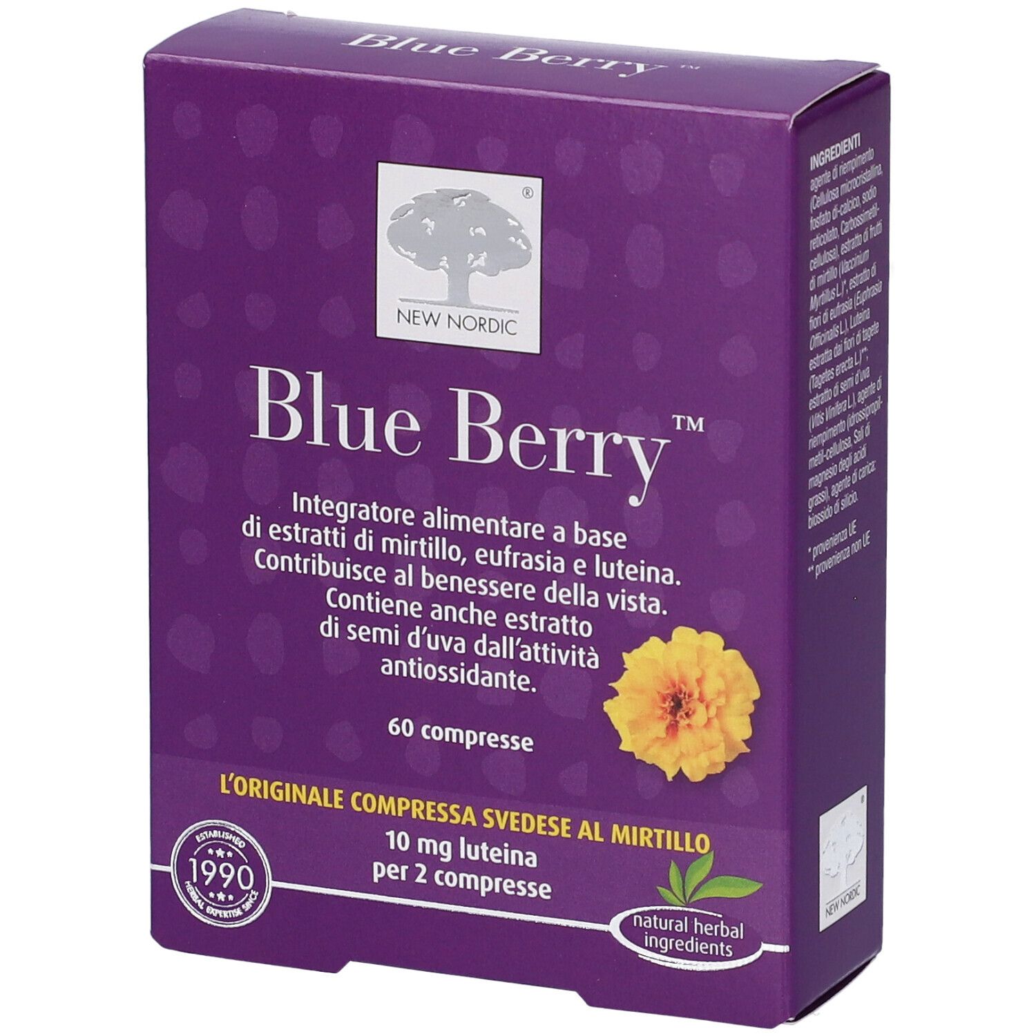 Blue Berry 60Cpr 60 St Tabletten