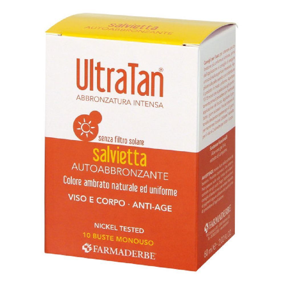 Ultra Tan Salviette Autoabbronzanti 10 Buste