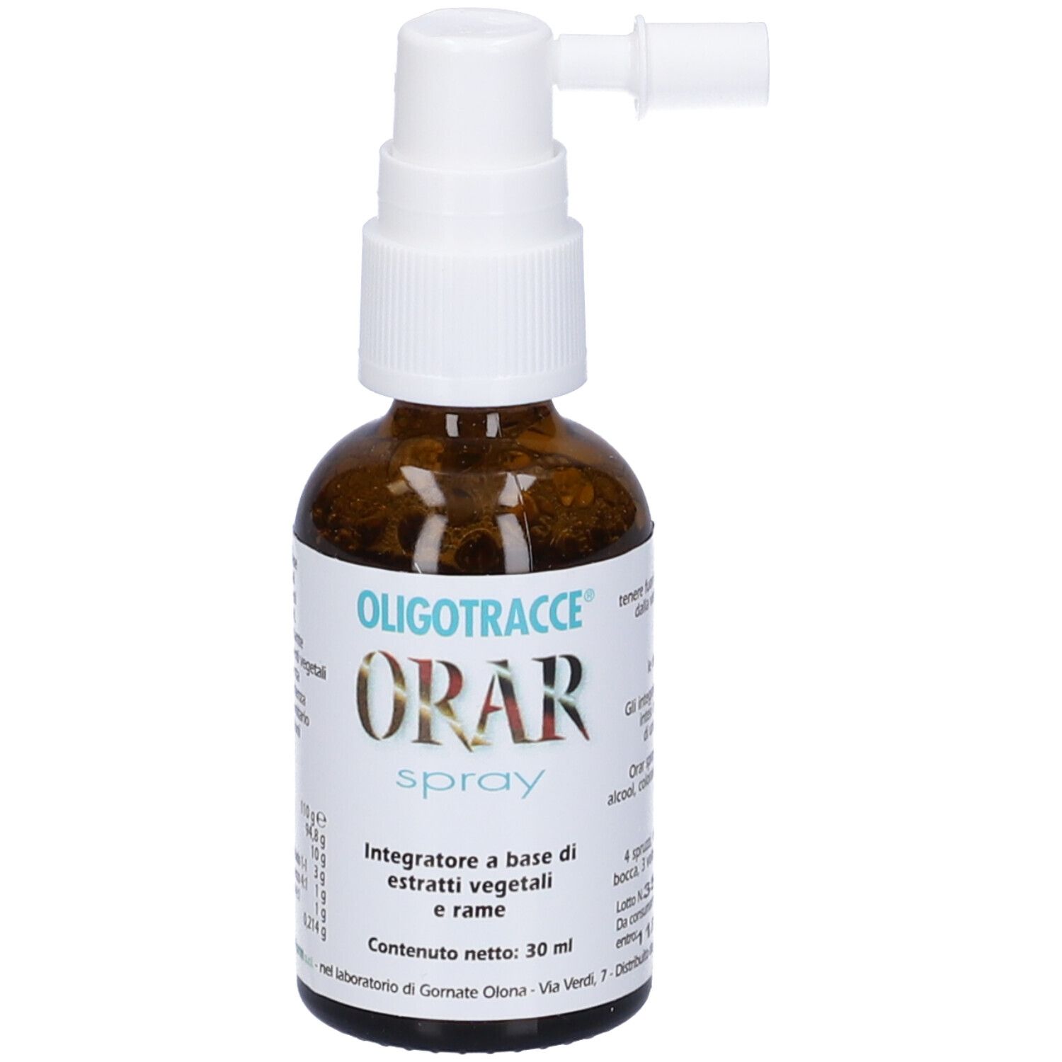 Oligotracce Orar Spr 30Ml