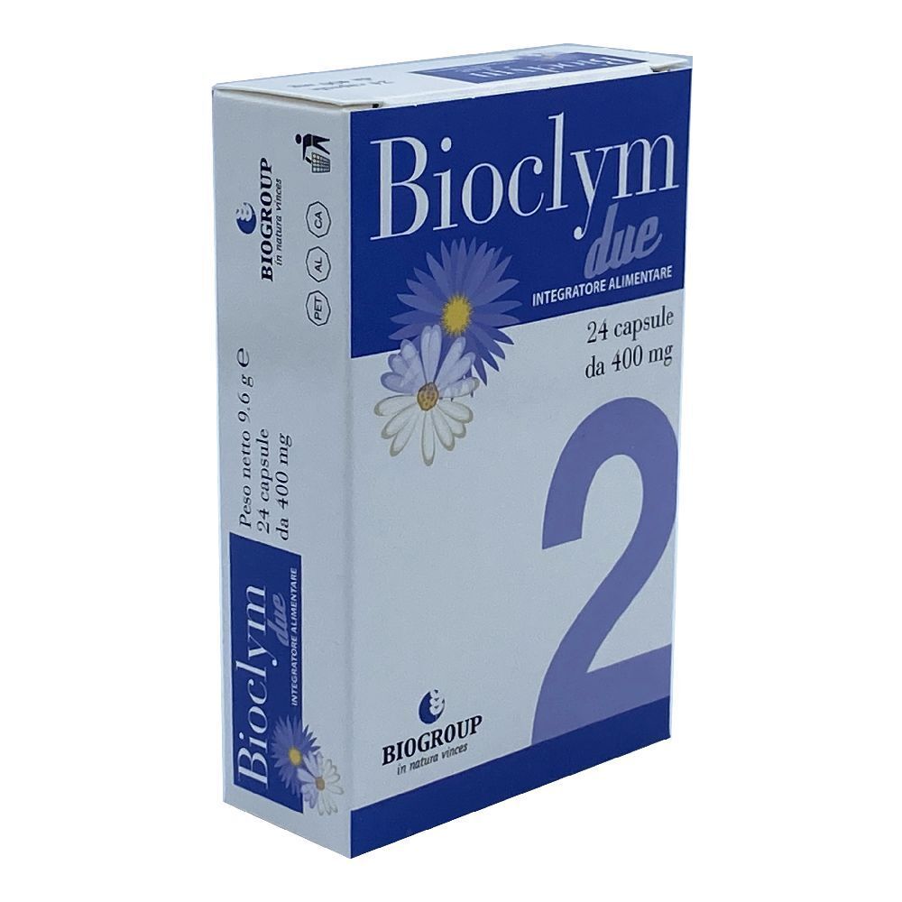 Bioclym Due 24 Capsule Da 400 Mg