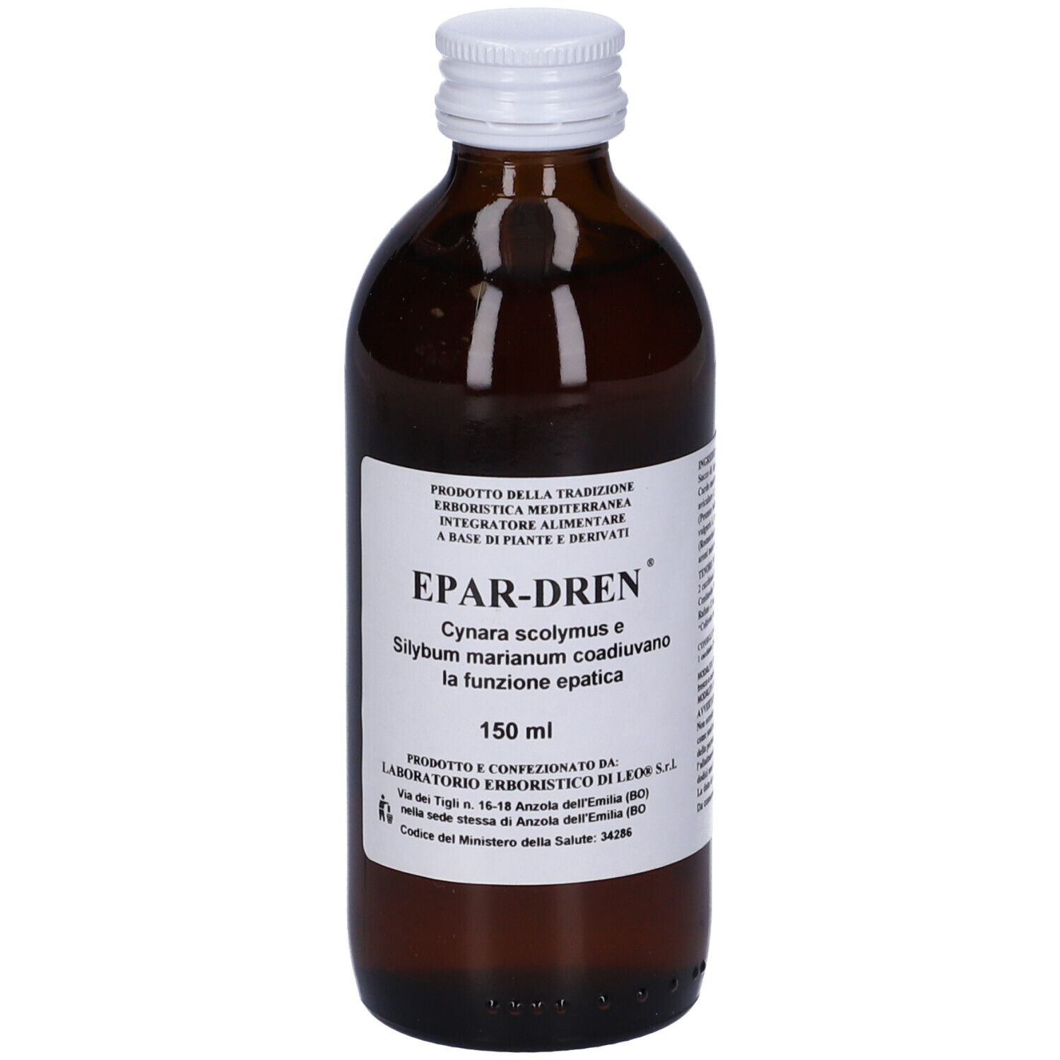 Lab. Erboristico Di Leo Di Leo Epar Dren Integratore Per Il Fegato 150 Ml - Immagine 9
