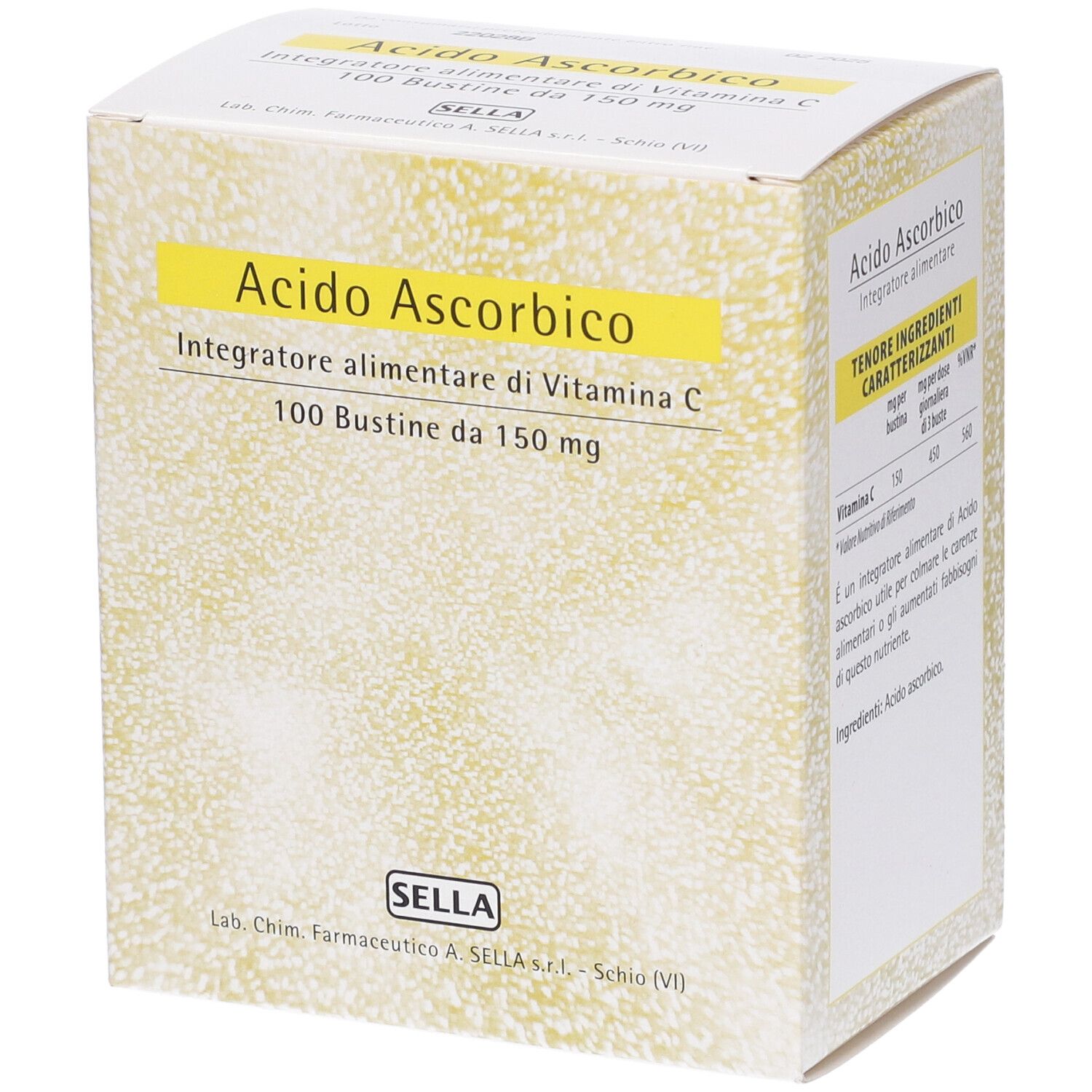 SELLA Acido Ascorbico Bustine