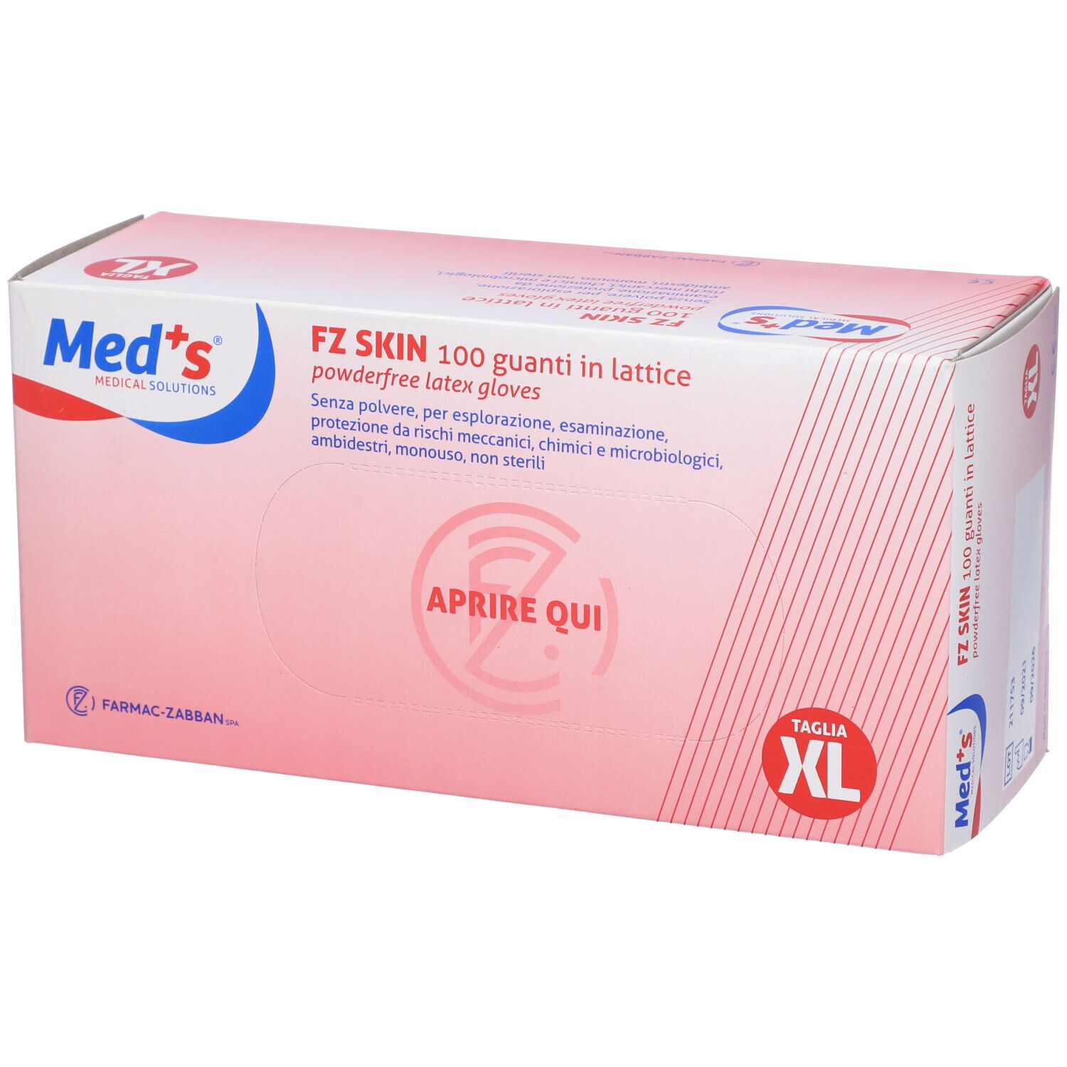 Fz Skin Guanti in Lattice Misura XL