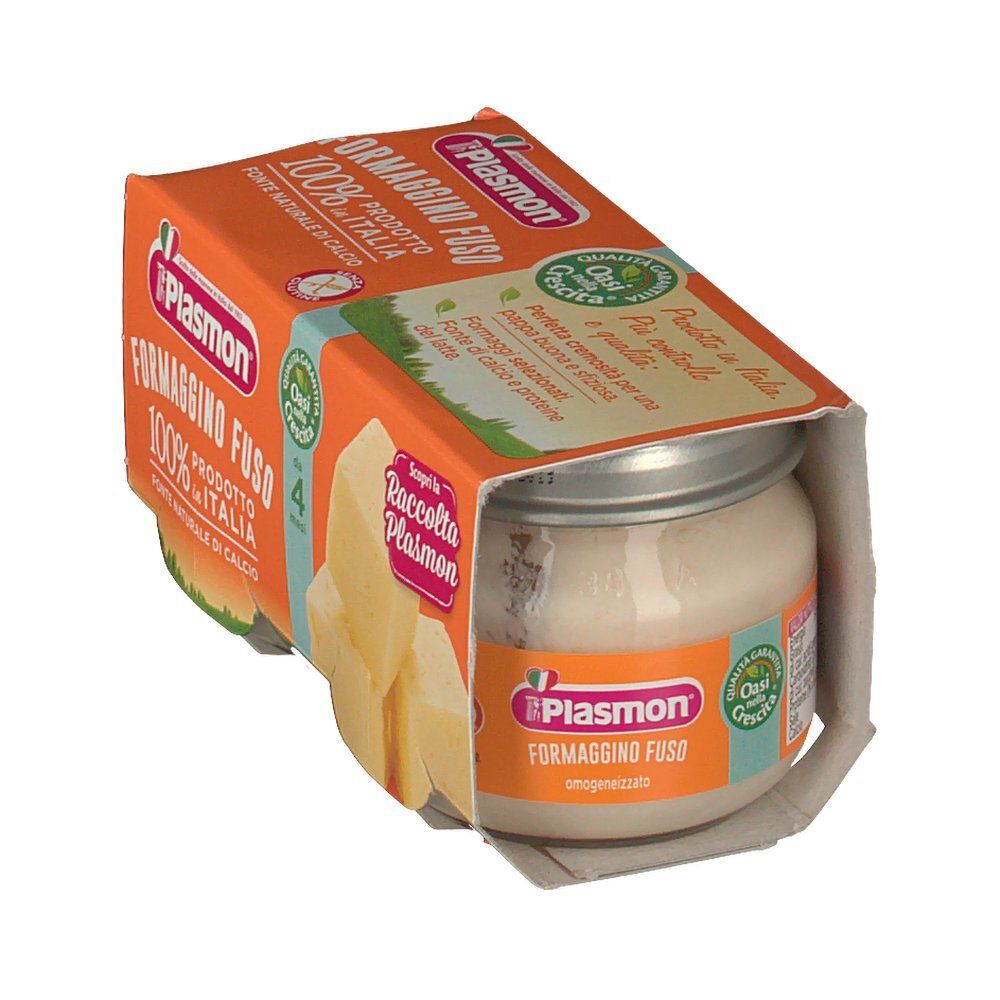 Plasmon Homogenisierter Käse 80 G X 2 Stück Plasmon