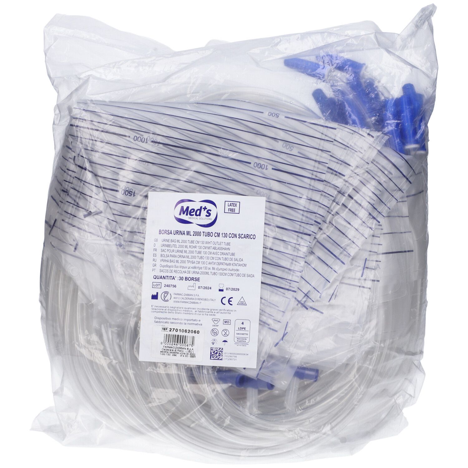 Sacca UR 2L 130Sca/Val N/St 30 St Beutel