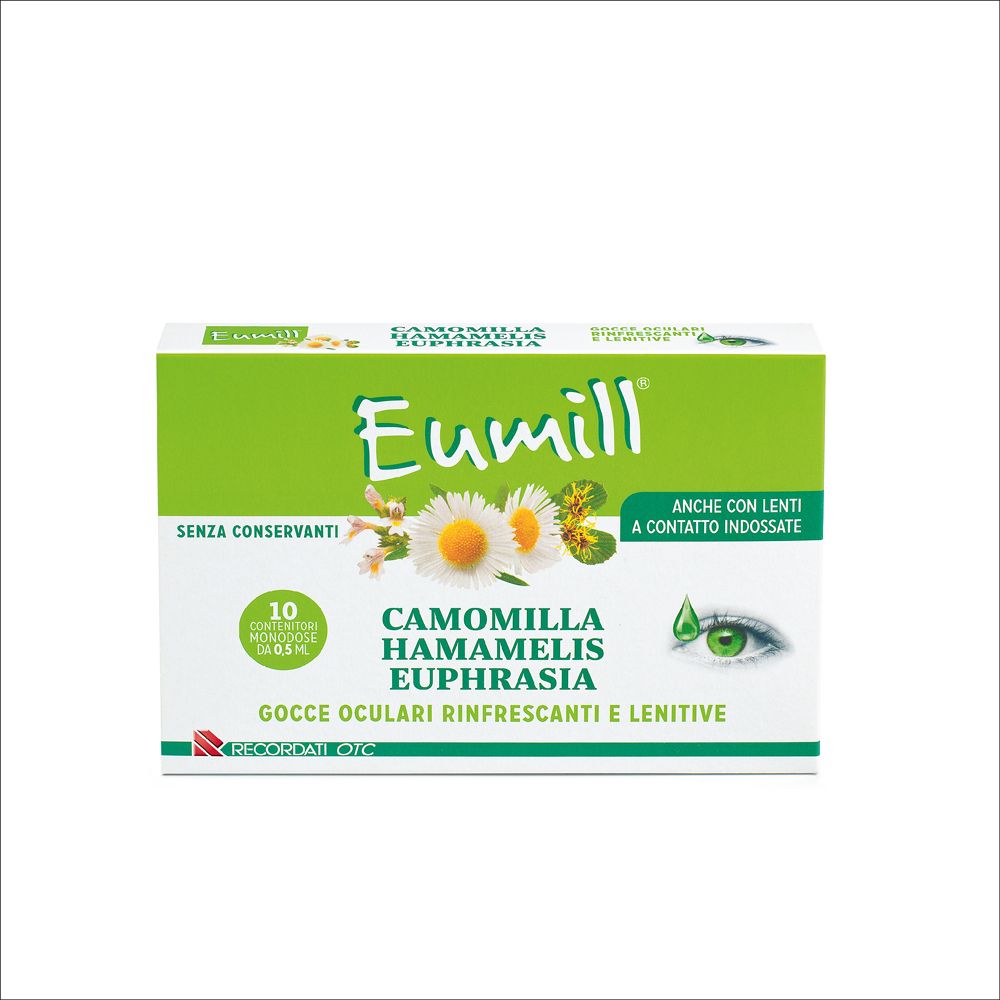 Eumill Gocce Oculari 10Fl0,5Ml 10x0,5 ml Einzeldosispipetten
