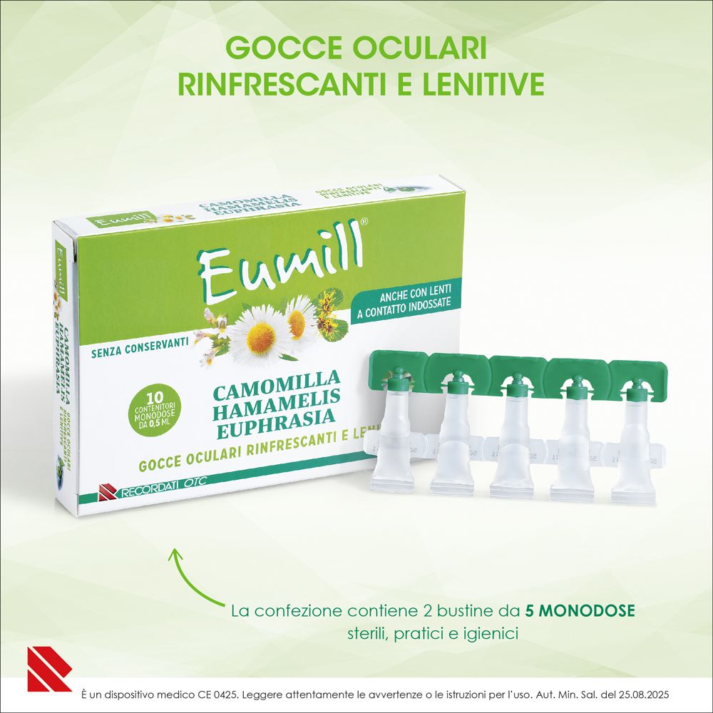 Eumill Augentropfen mit Kamille, Hamamelis, Euphrasia