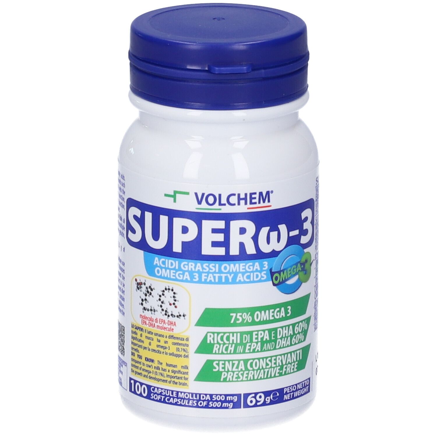 VOLCHEM Super Omega-3 Omega 3 In Capsule