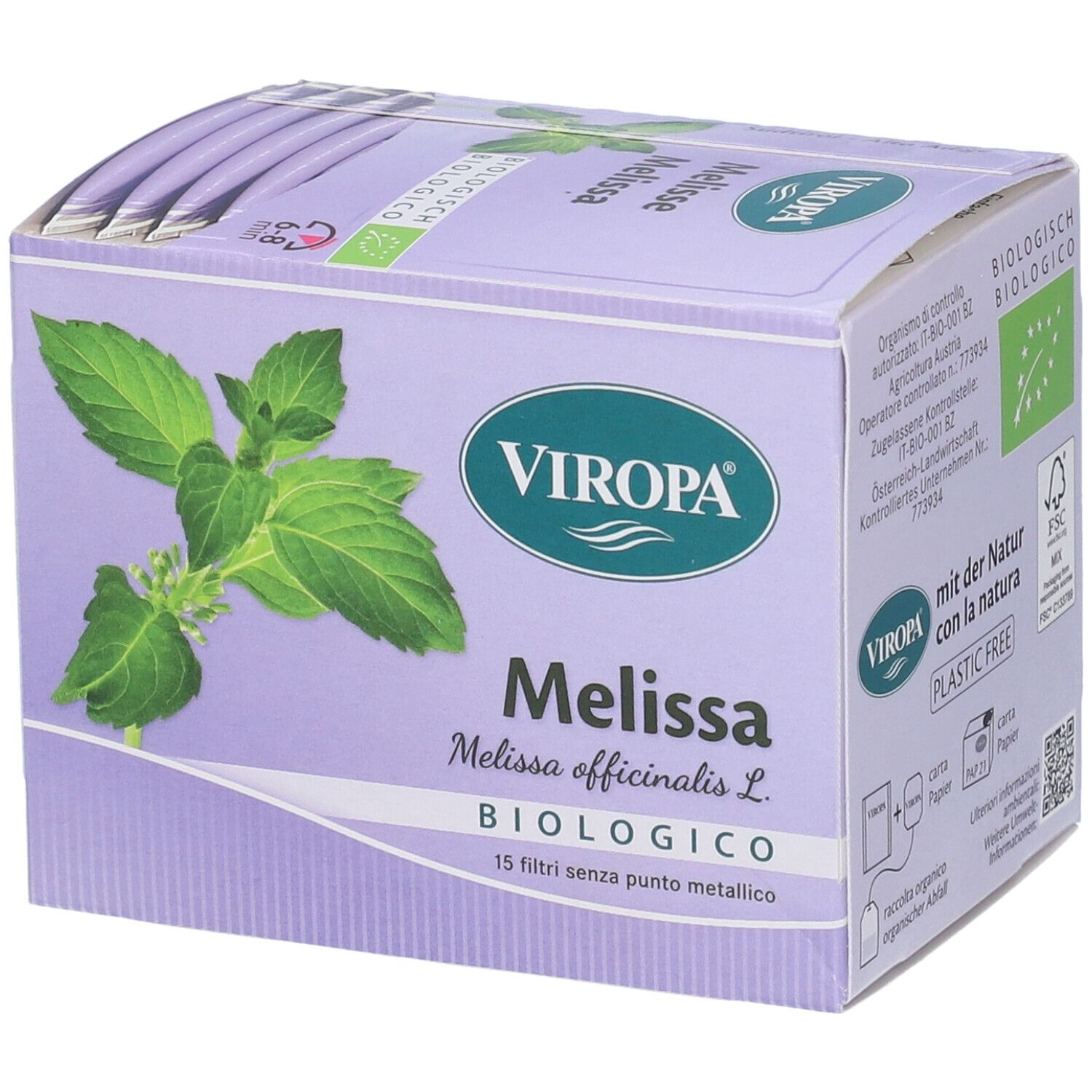 Viropa Tisana Melissa Bio Bustine