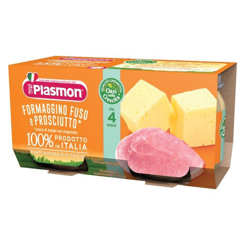 Image of Plasmon® Omogeneizzato Formaggino Fuso e Prosciutto