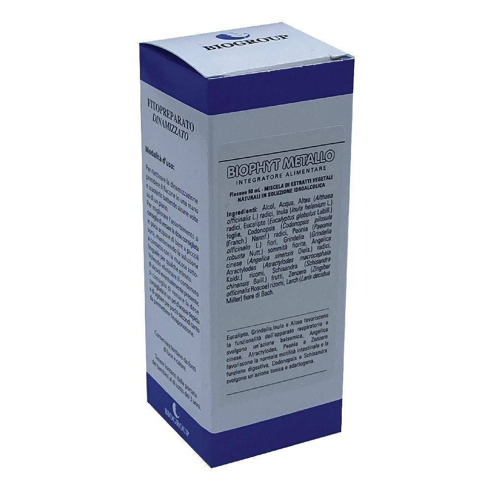 Biophyt Metallo 50 Ml Soluzione Idroalcolica ml