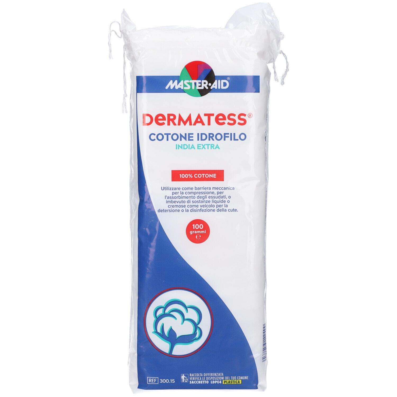 Dermatess Cotone Idrofilo 100G 100 g Watte