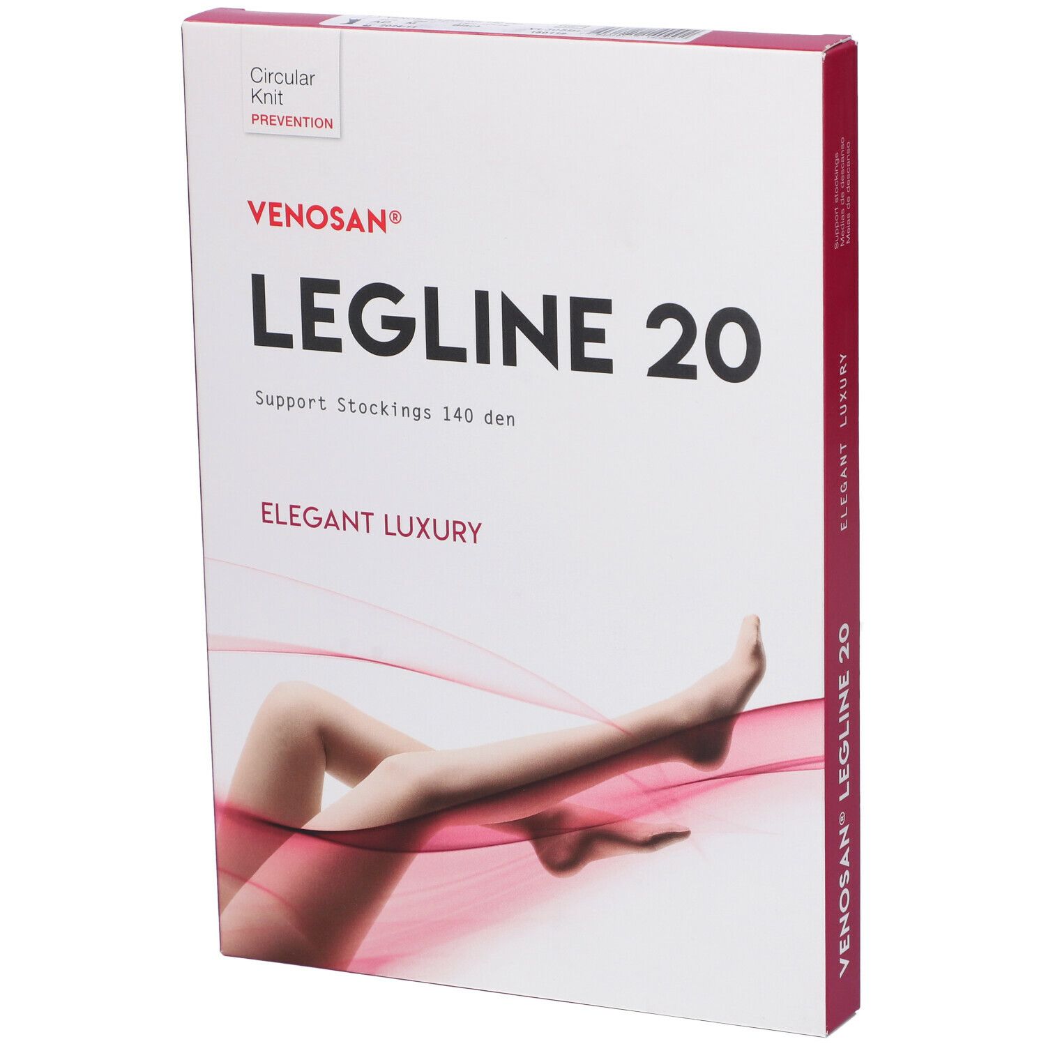 Venosan Legline 20 Ad Gambaletto Nero M