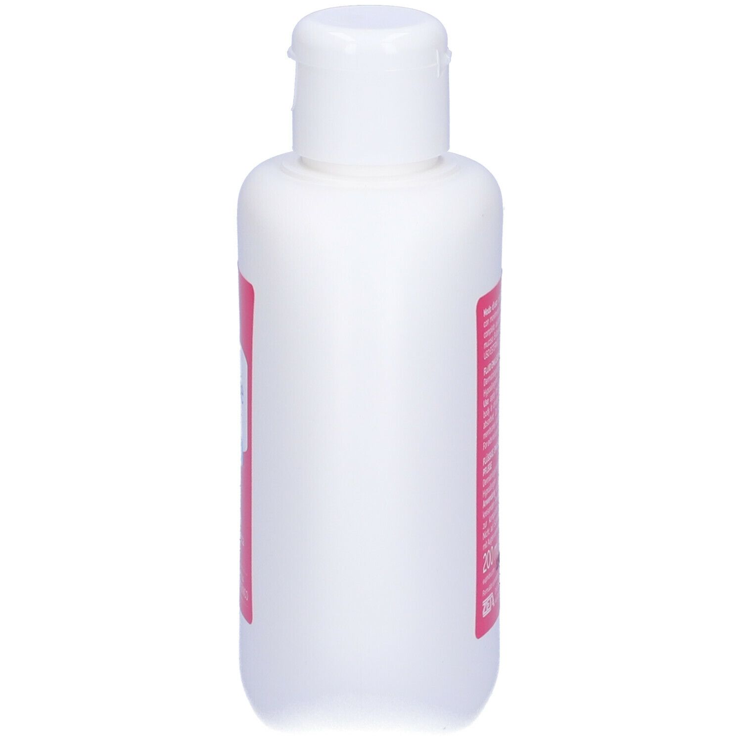 Flacone bianco Euphidra AmidoMio Emulsione Fluida. Etichetta rosa con testo. Tappo bianco.