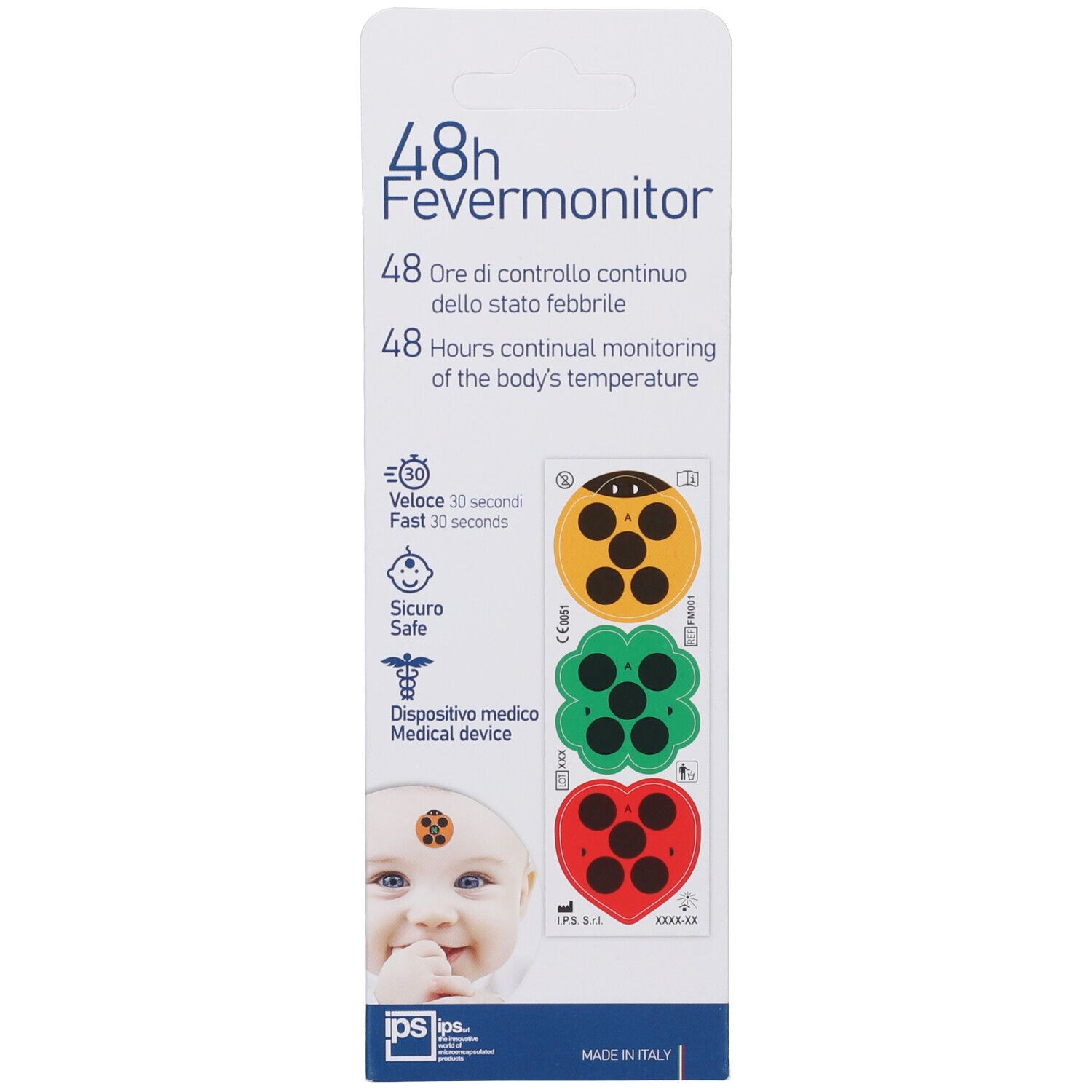 Fever Monitor – Indicatore Monouso Di Temperatura Corporea