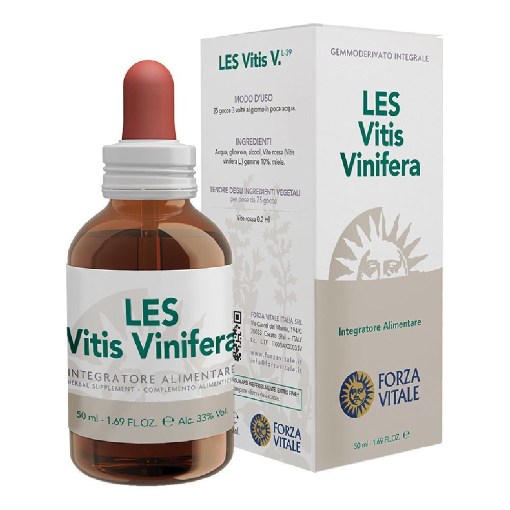 LES Vitis Vinifera Gocce 50Ml 50 ml Tropfen zum Einnehmen
