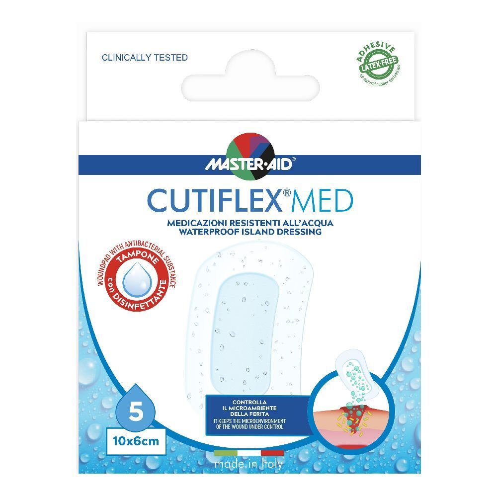 M-Aid Cutiflex MED 10X6 5 St Pflaster