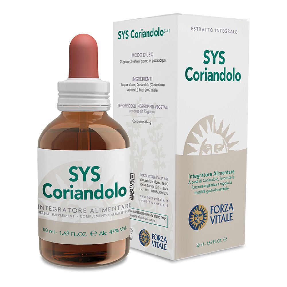 Forza Vitale Italia Srl Sys Coriandolo Gocce 50Ml Fvt - Immagine 6