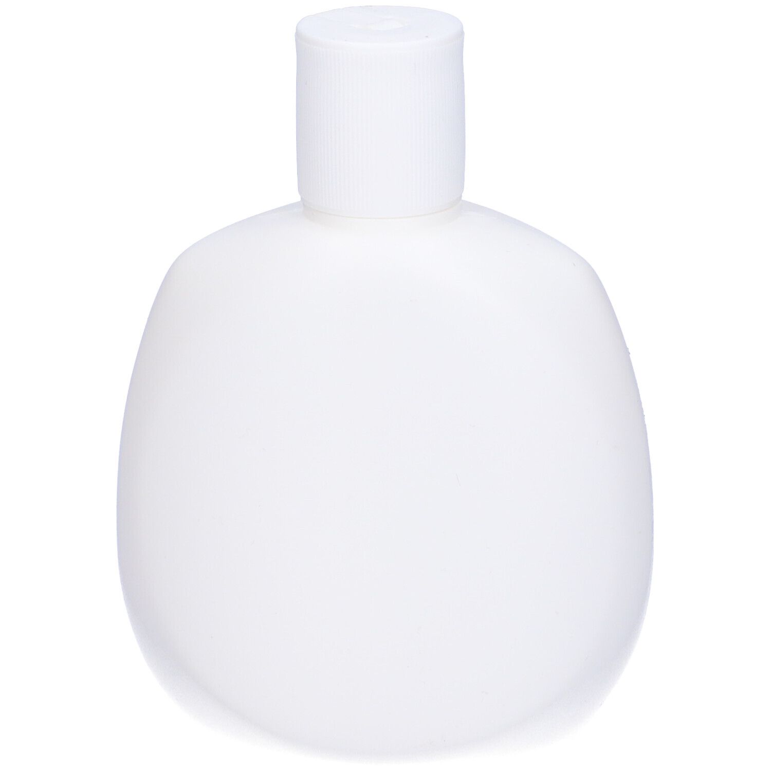 Flacone bianco. Sul flacone c'è scritto "selan detergente liquido pH fisiologico".