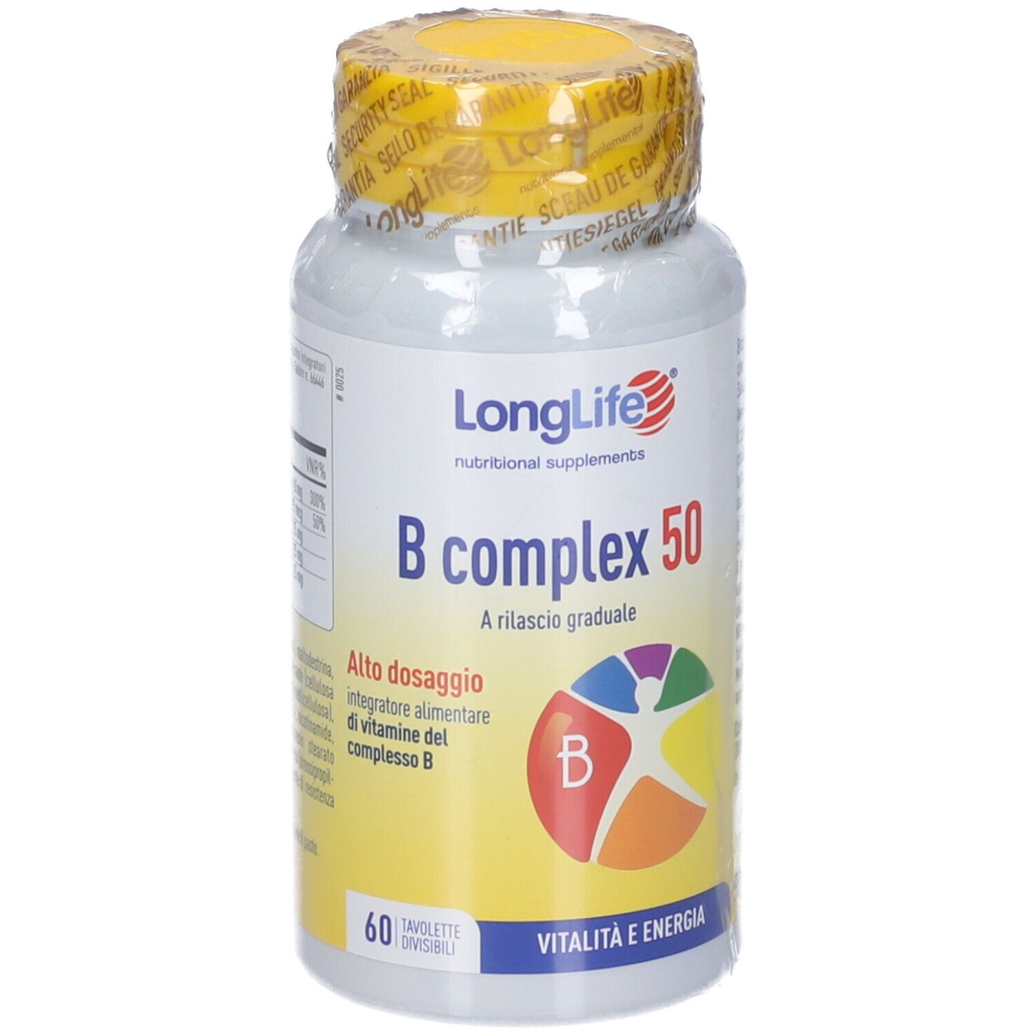 Longlife B Complex 50 TR 60Tav 60 St Täfelchen