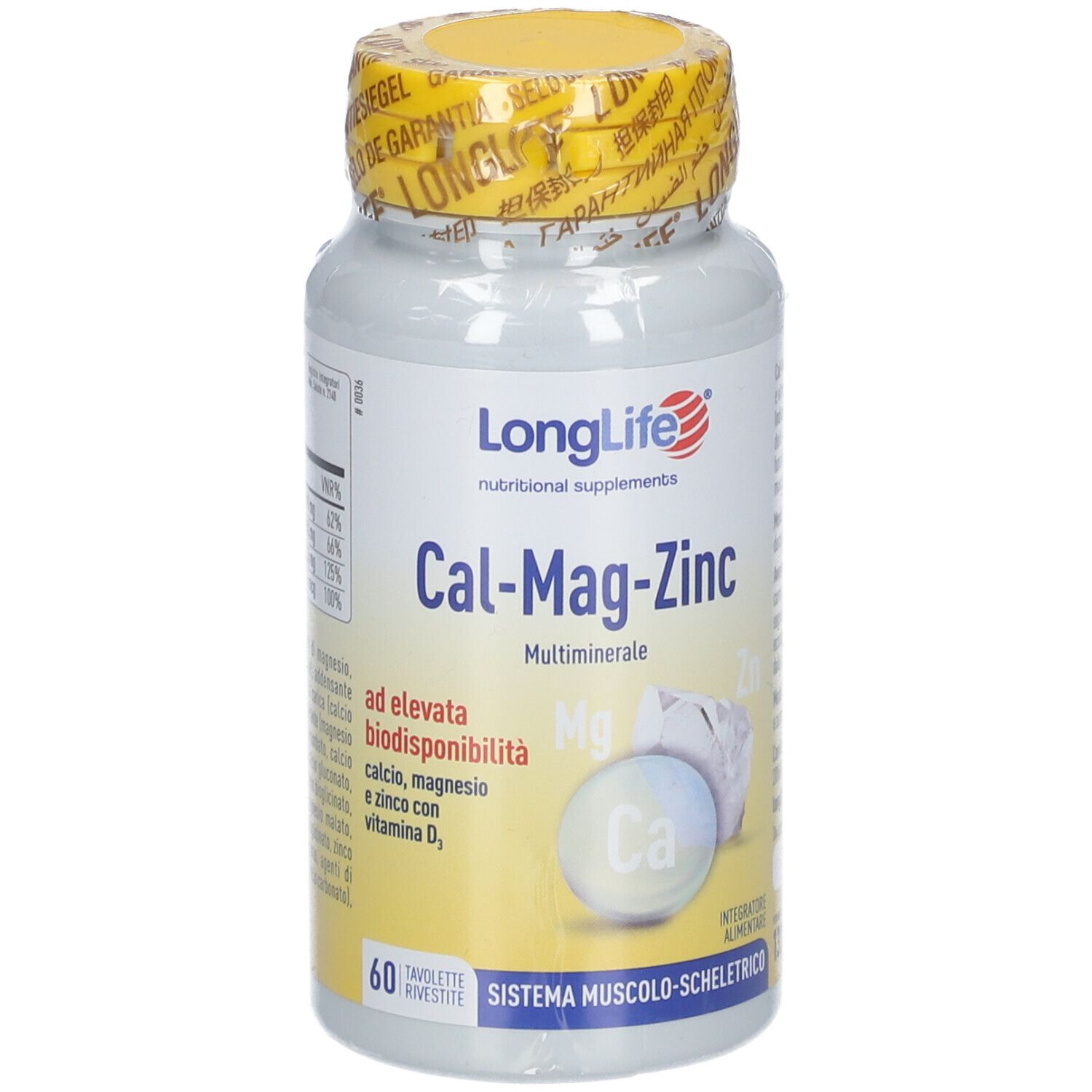 Longlife Cal/Mag/Zinc 60Tav 60 St Täfelchen