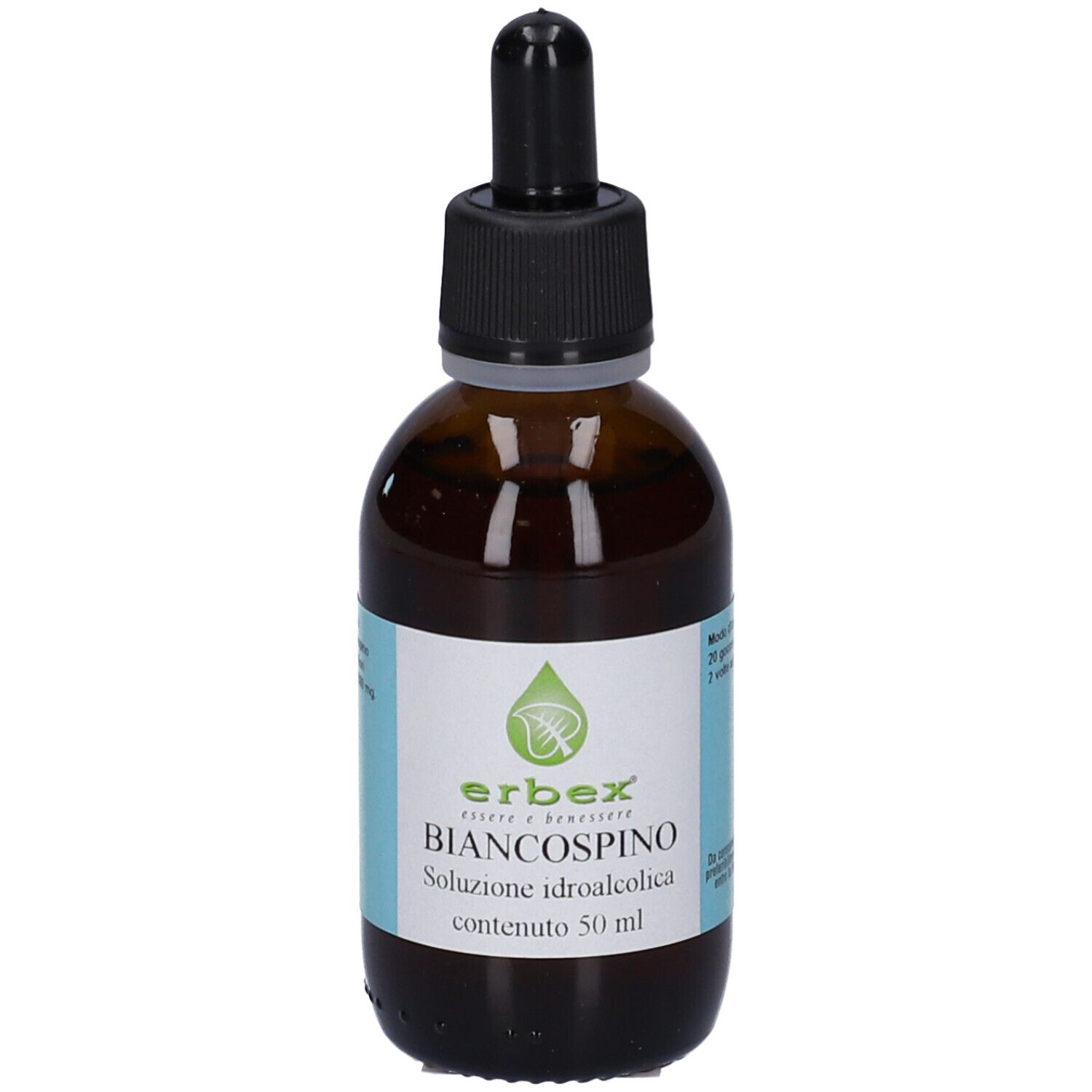 Biancospino Tintura Madre Soluzione Idroalcolica 50 Ml