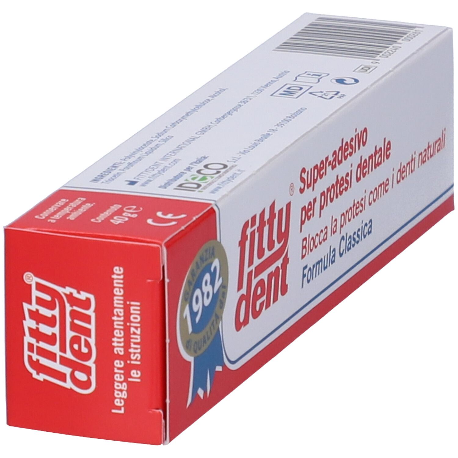 FittyDent Super-Adhäsiv für Zahnprothesen, klassische Formel, 40g.