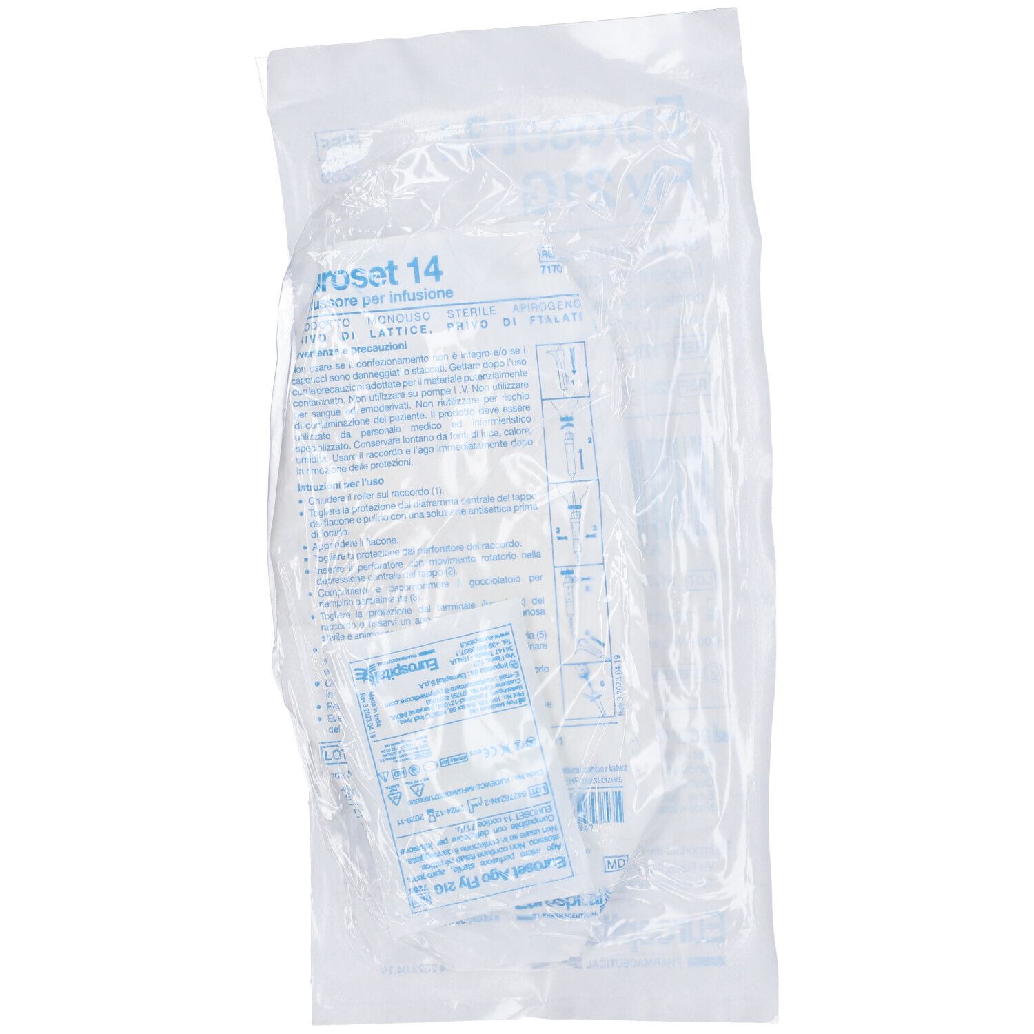 Deflussore Euroset 34 Fly con Ago a Farfalla 21G