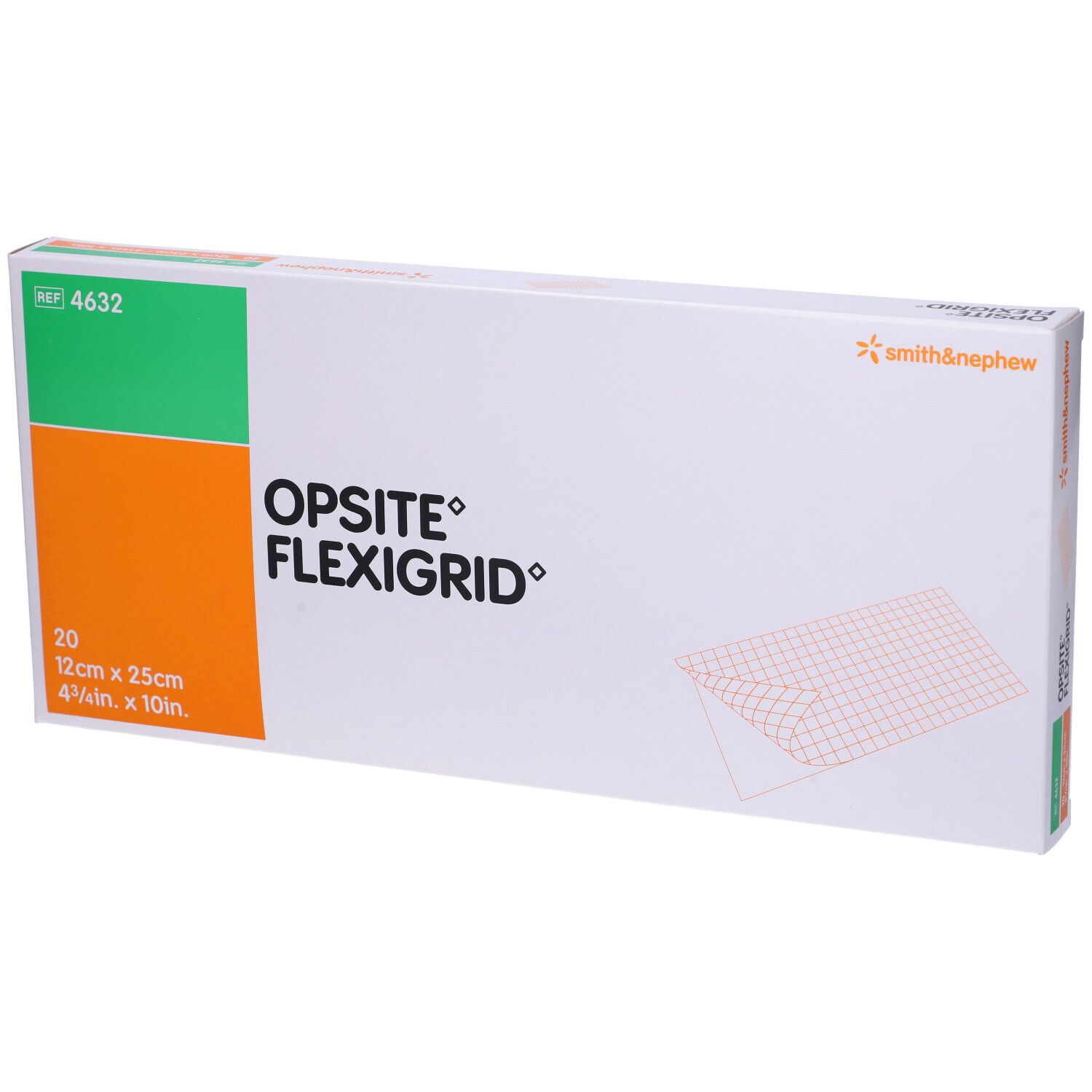 OpSite Flexigrid Medicazione in Poliuretano Trasparente Sterile 12X25Cm