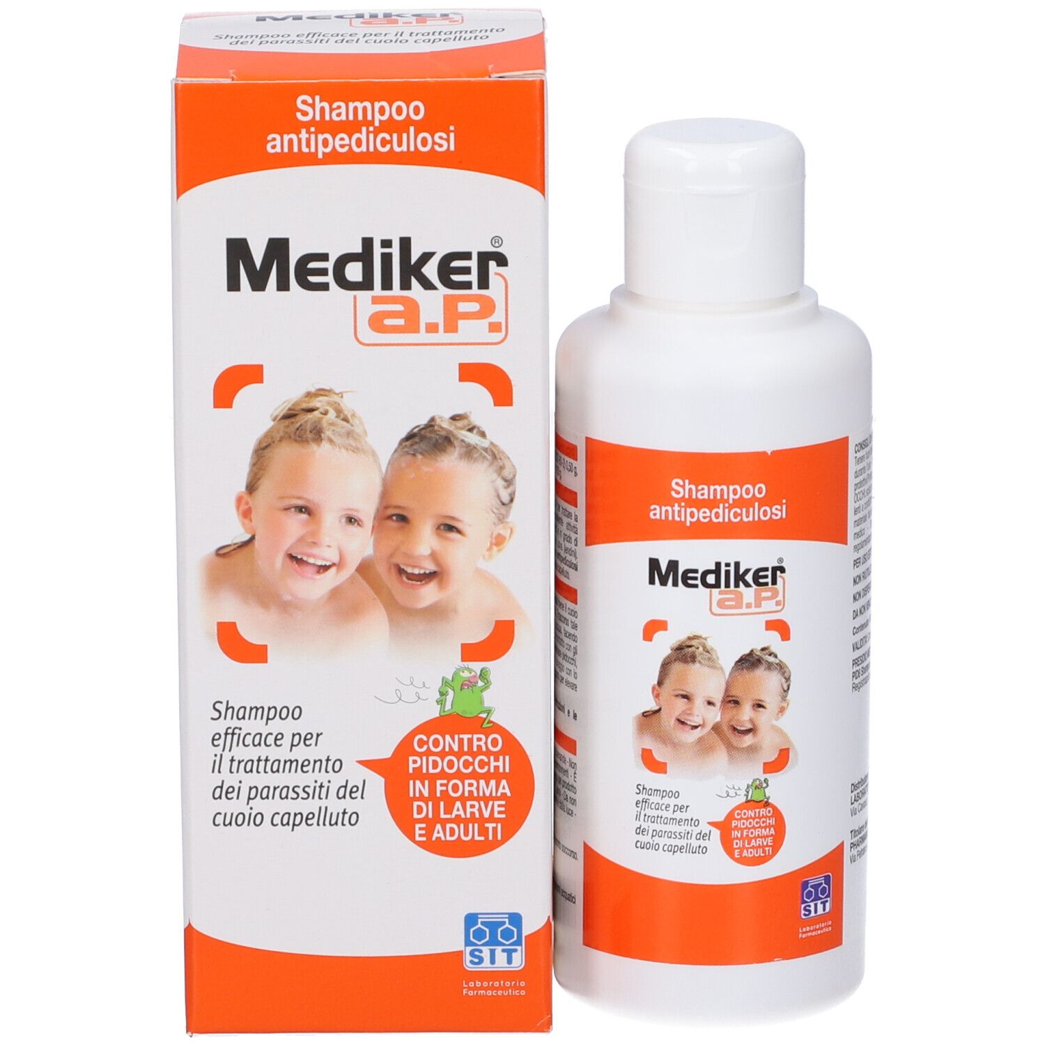 Mediker a.P. Shampoo gegen Läuse und Nissen. Für Kinder und Erwachsene.