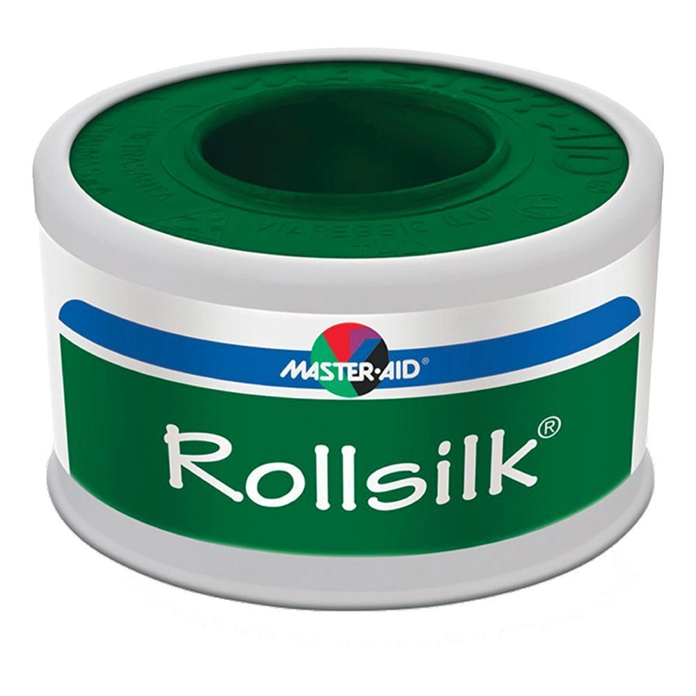 M-Aid Rollsilk CER 5X1,25 1 St Pflaster