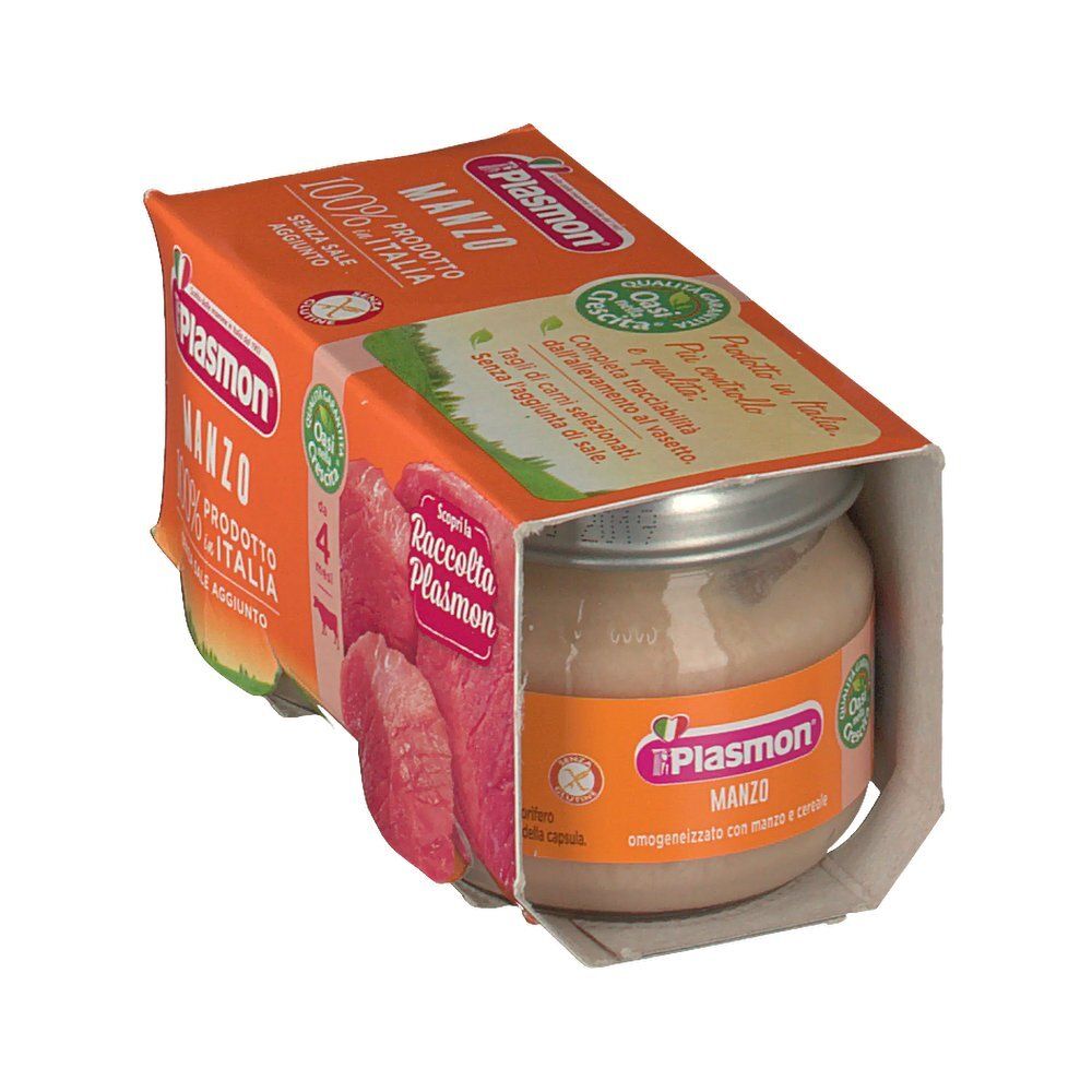 Plasmon Rindfleisch Babynahrung 80 G X 2 Stück Plasmon