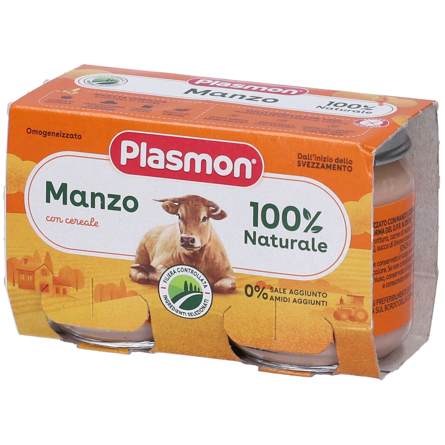 Image of Plasmon® Omogenizzato Manzo dal 4° mese