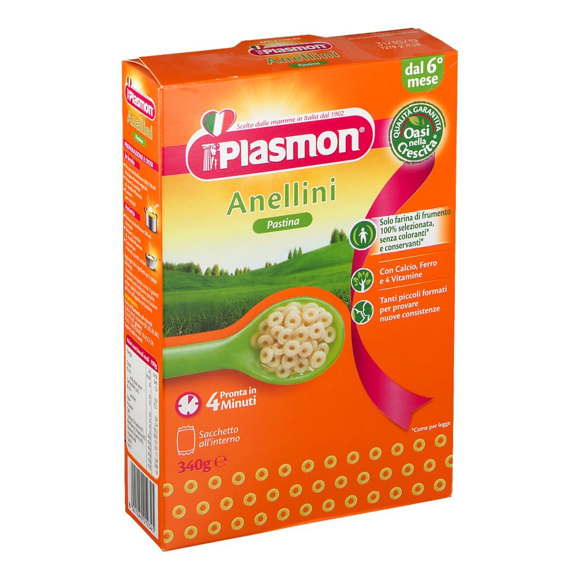 Pastina Anellini Plasmon® 340 g Pappa