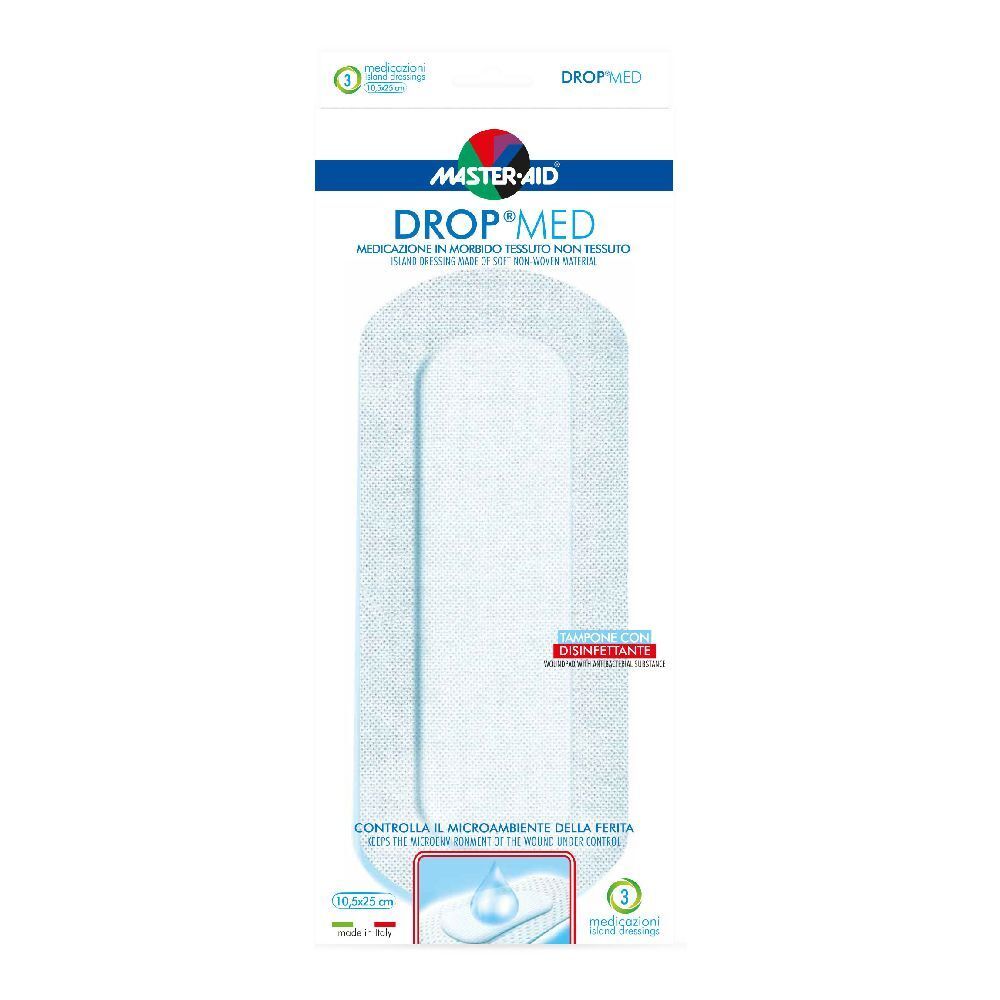 M-Aid Drop MED 10,5X25 3 St Pflaster