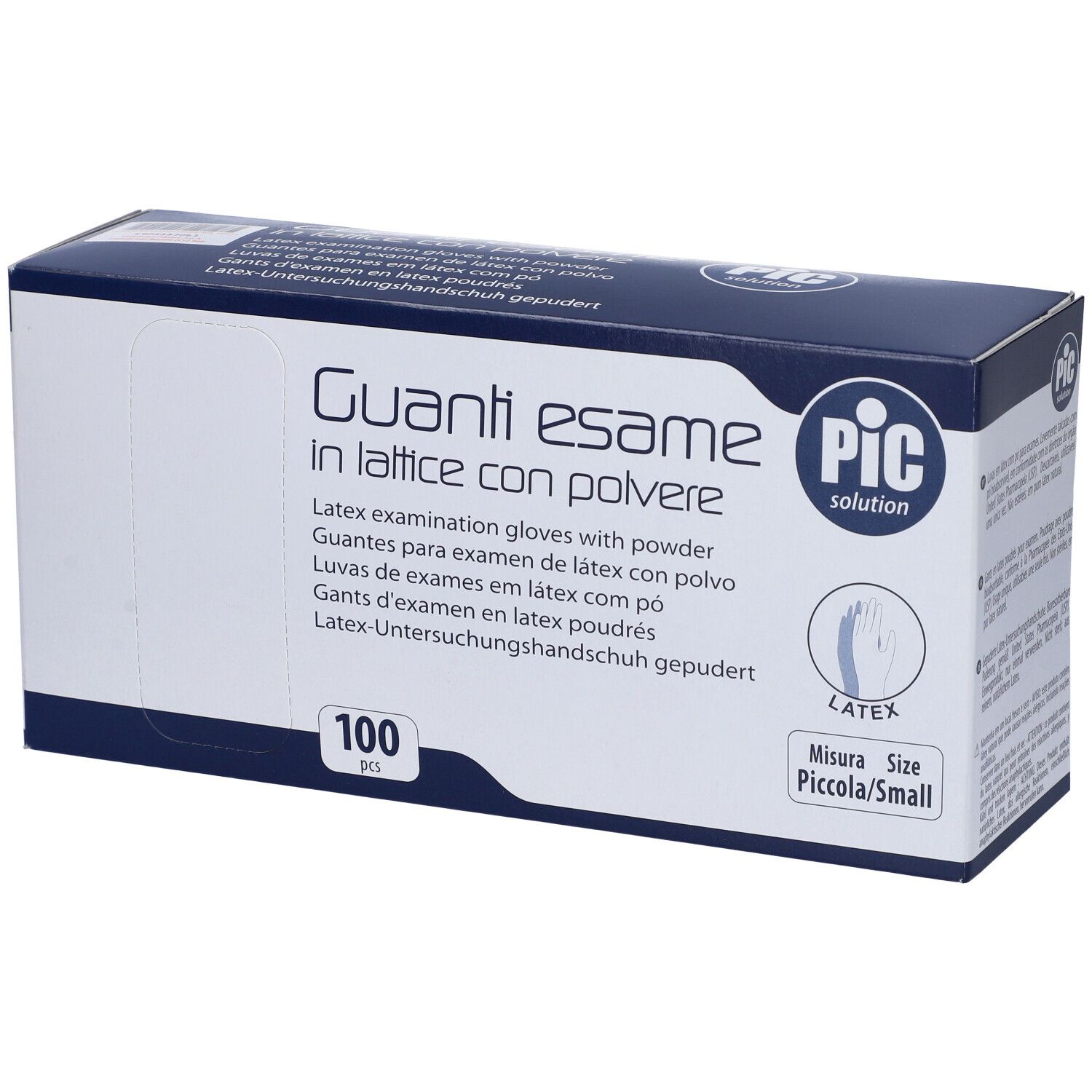 Pic Guanti non Sterili Taglia S con Polvere