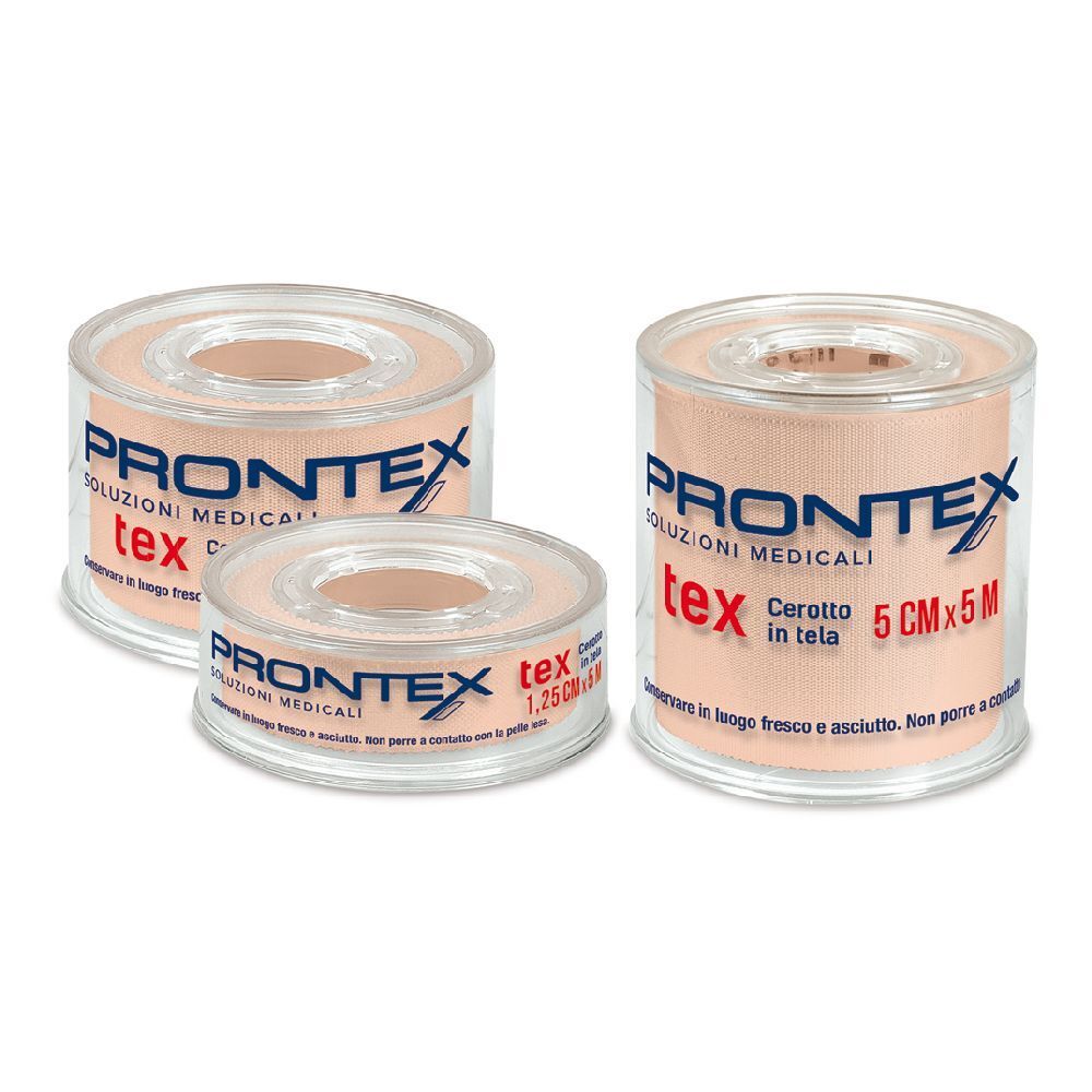 Cerotto Prontex Tex Tela 500X5 Cm 1 Confezione