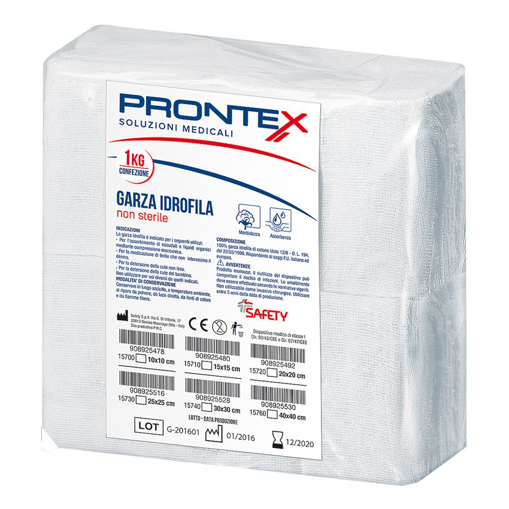 Garza Prontex 20X20Cm 1KG 1000 g
