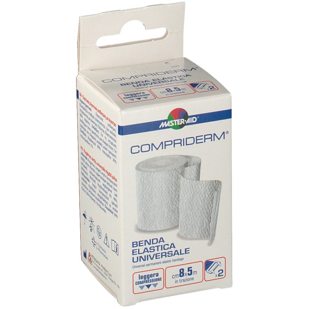 MasterAid® Compriderm® Benda Elastica 8 cm x 5 m