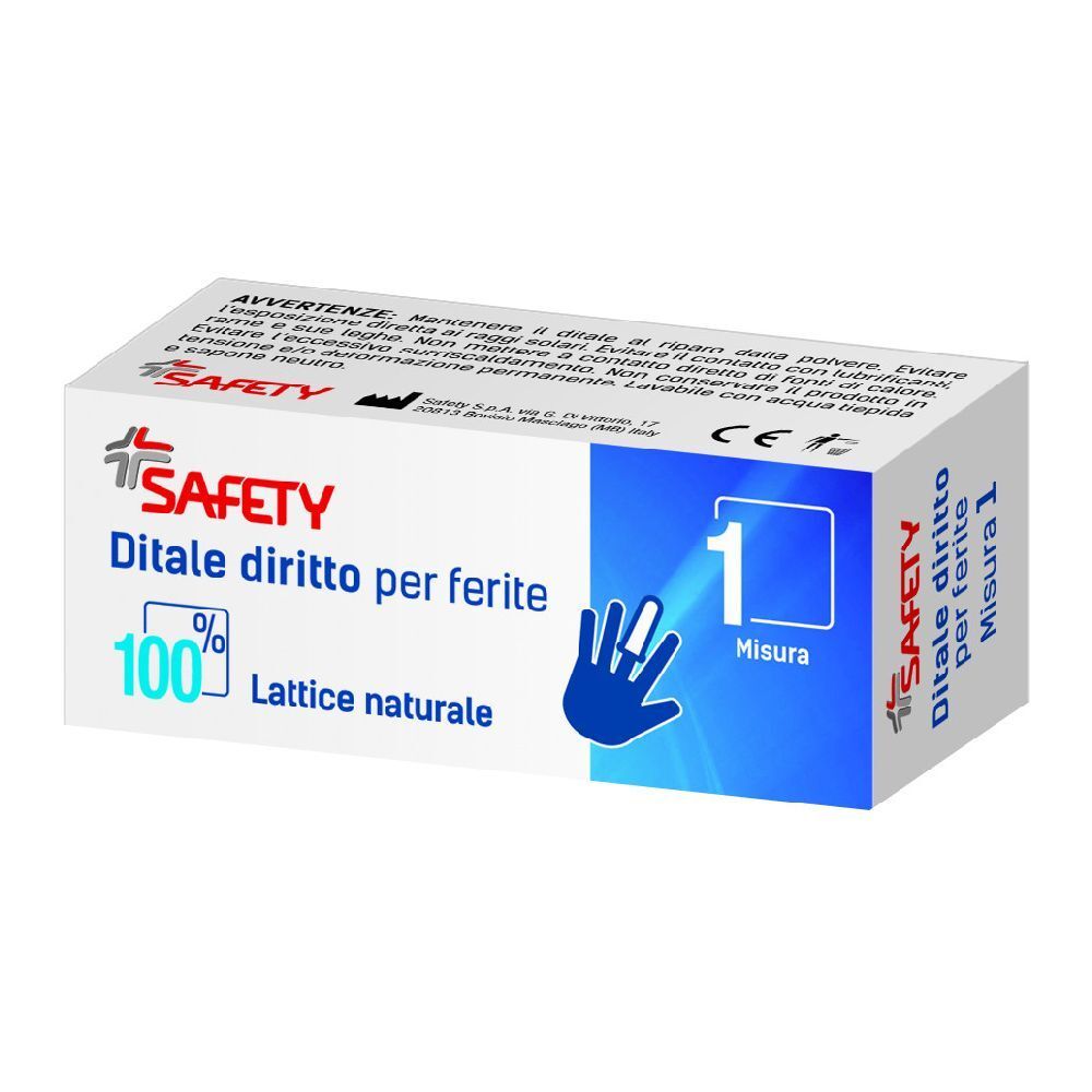 Safety Ditale in Lattice Retto Taglia 1
