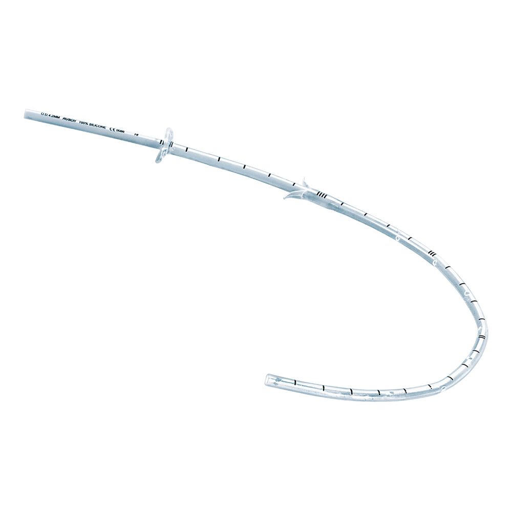 Sonda Per Ureterocutaneostomia In Poliuretano Wiruthan Trasparente Linea Radiopaca Con Alette Lunghezza 25 Cm Diametro 3,5 Mm Punta Con Foro Centrale