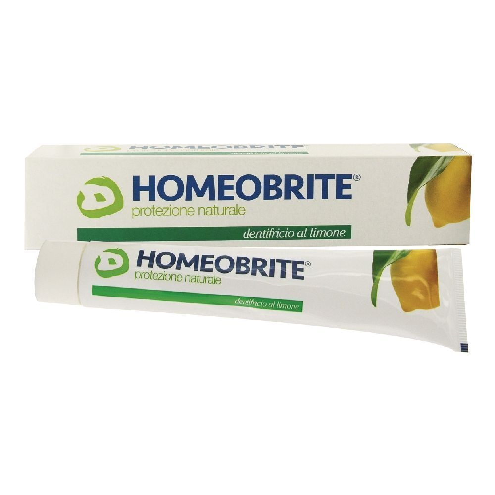 Homeobrite Protezione Naturale Dentifricio Al Limone